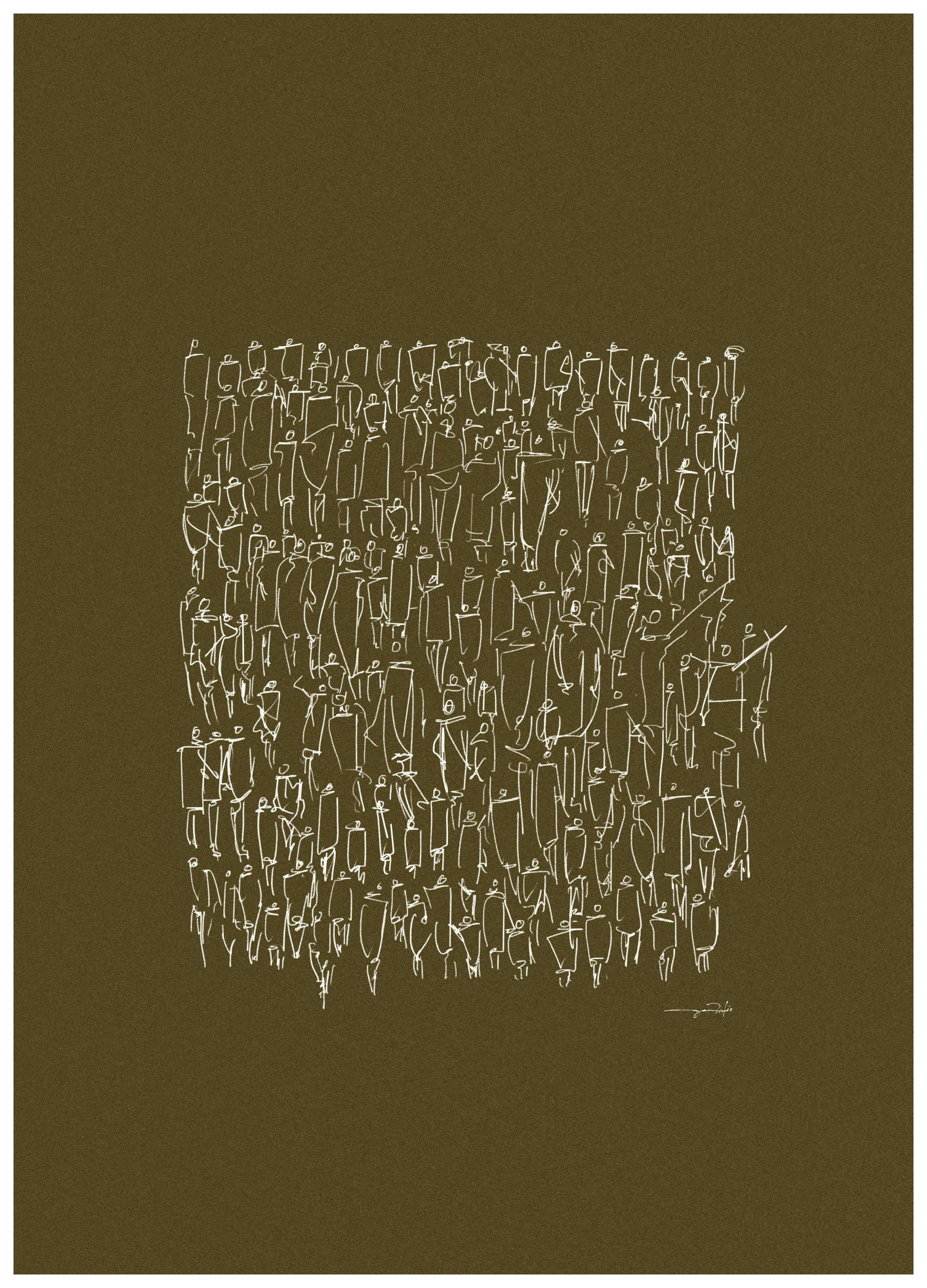 Mie & Him - People Poster (50x70 cm)- Mie & Him