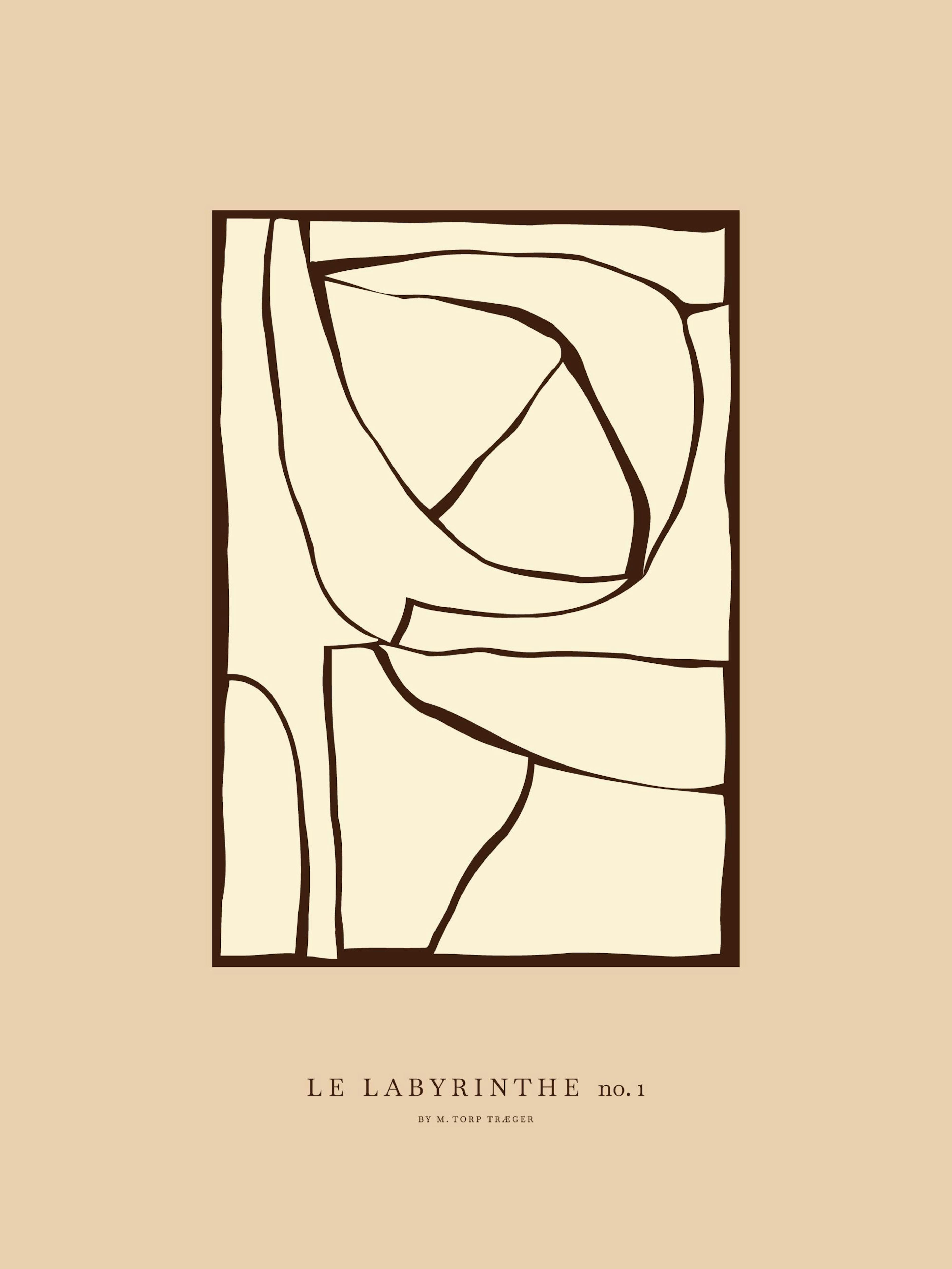 Mie & Him - Labyrinth No1 Print
