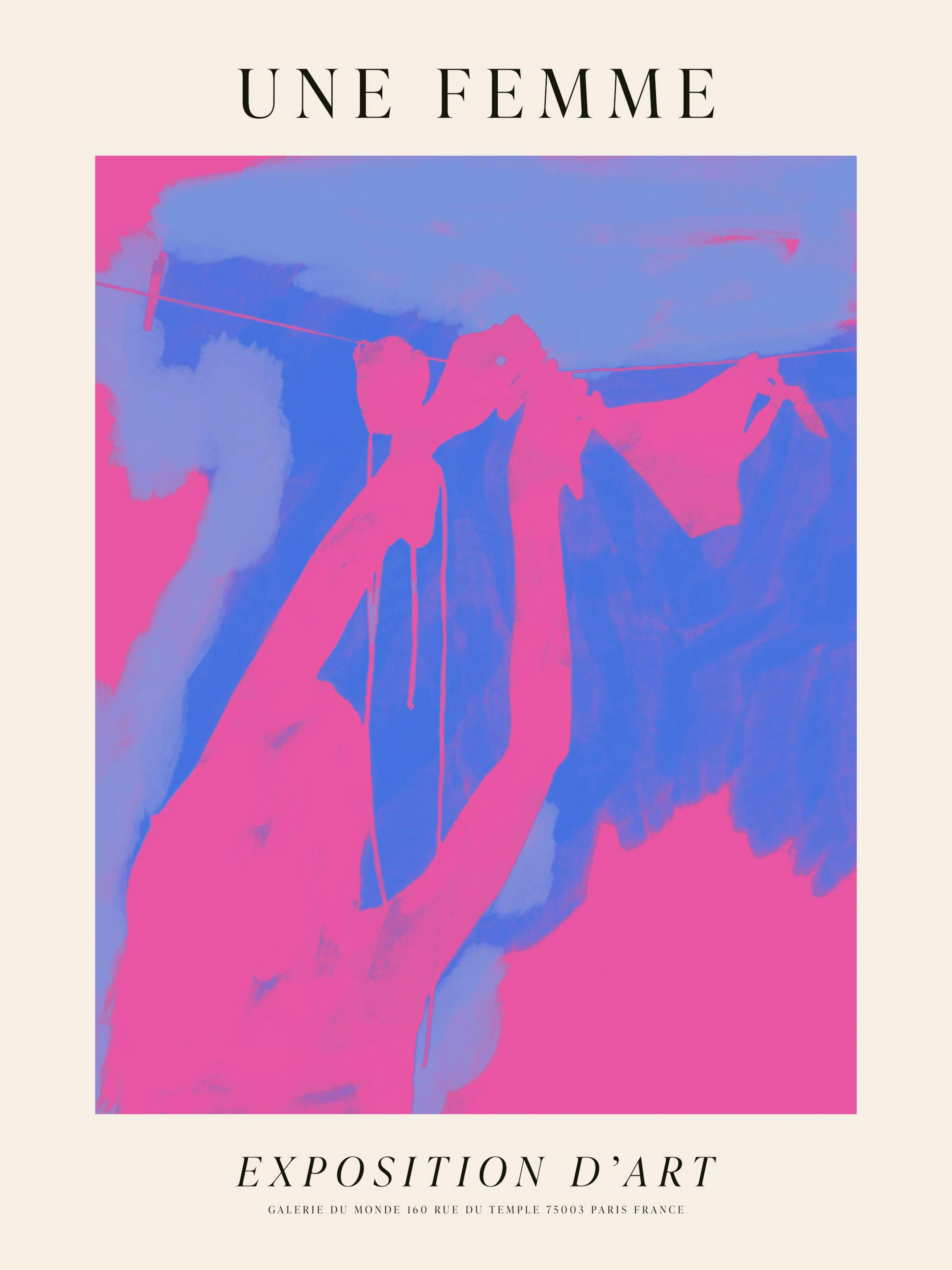 Une Femme No2 Poster