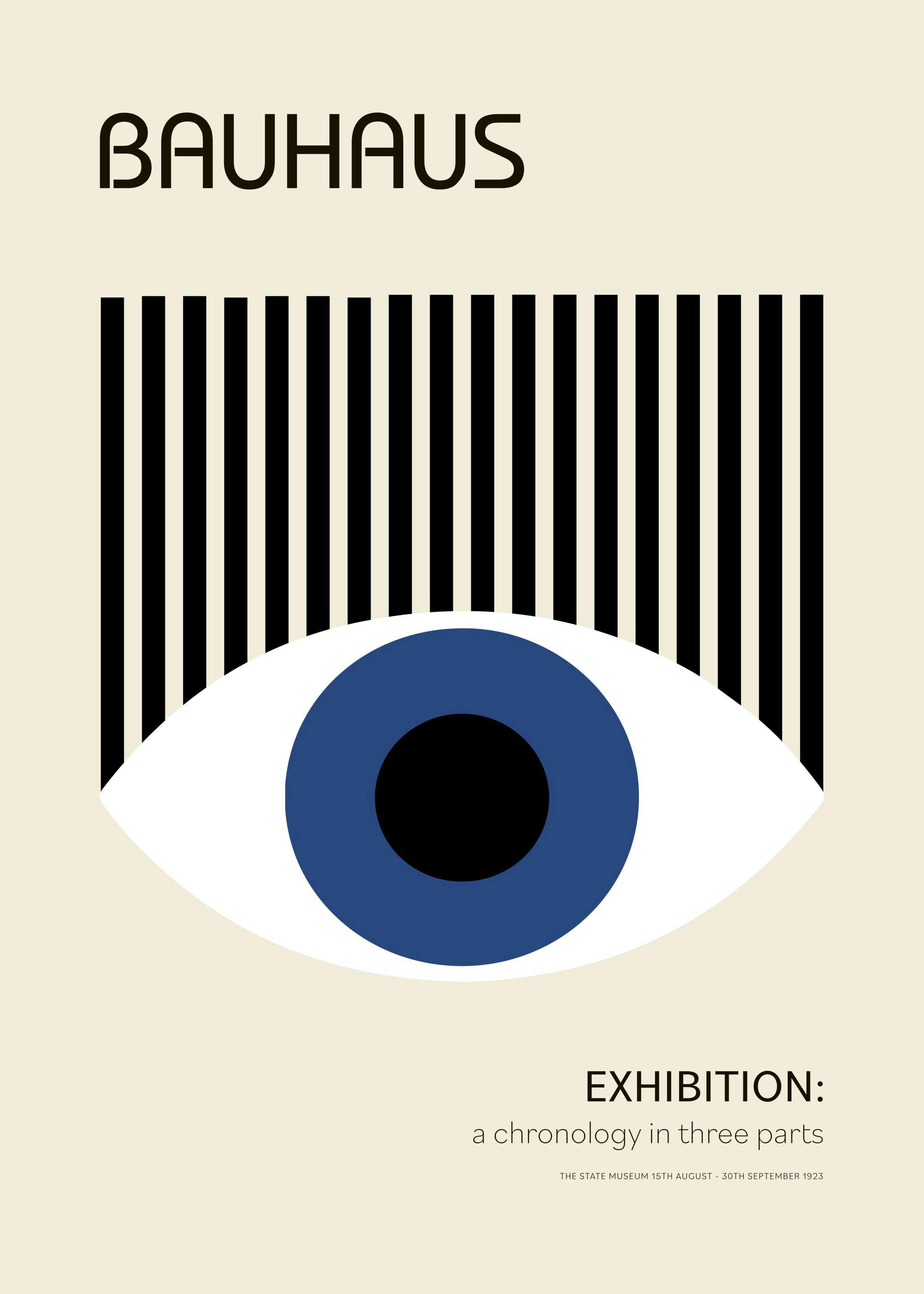 Bauhaus Eye Print 0