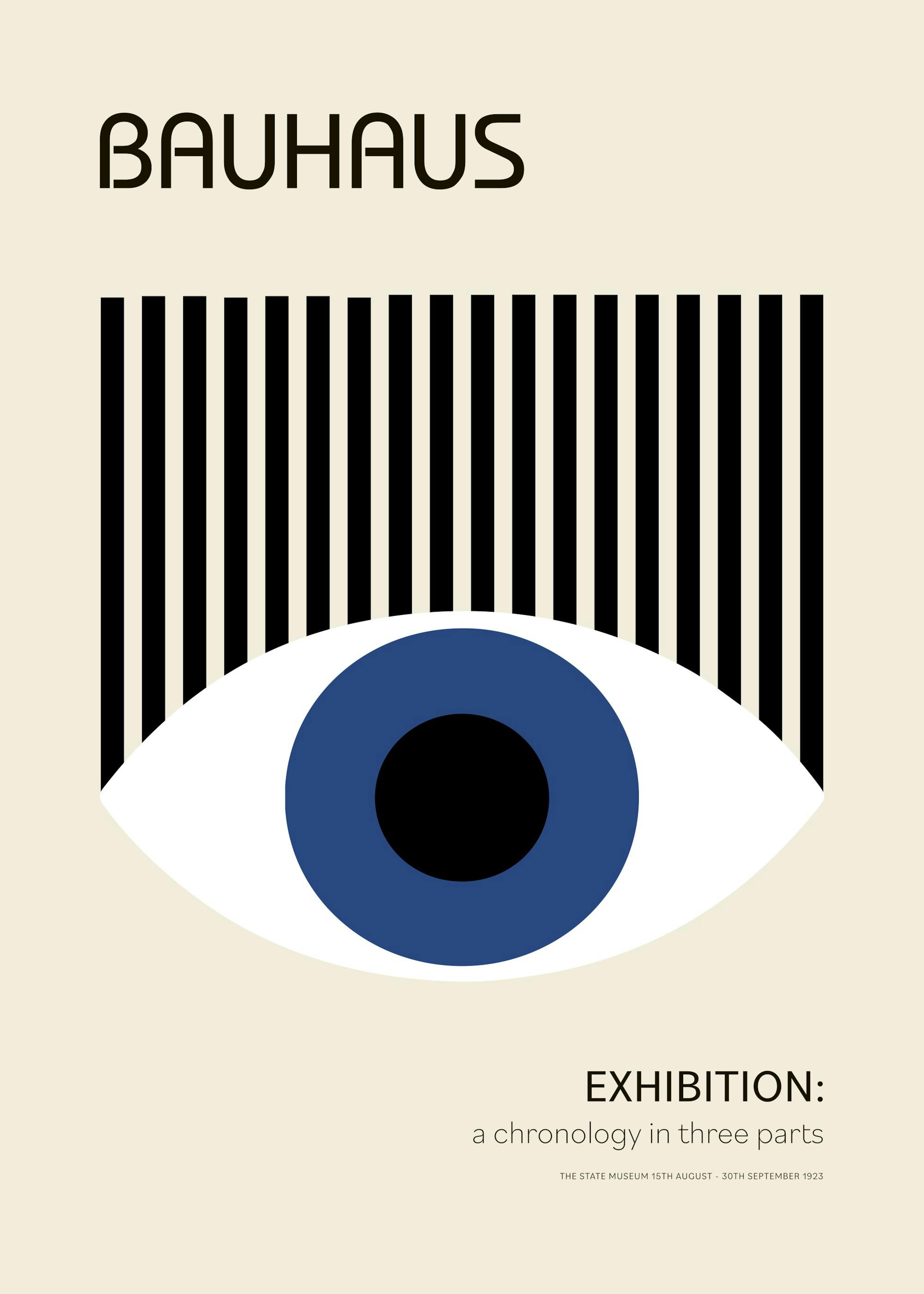 Bauhaus Eye Plakat 0