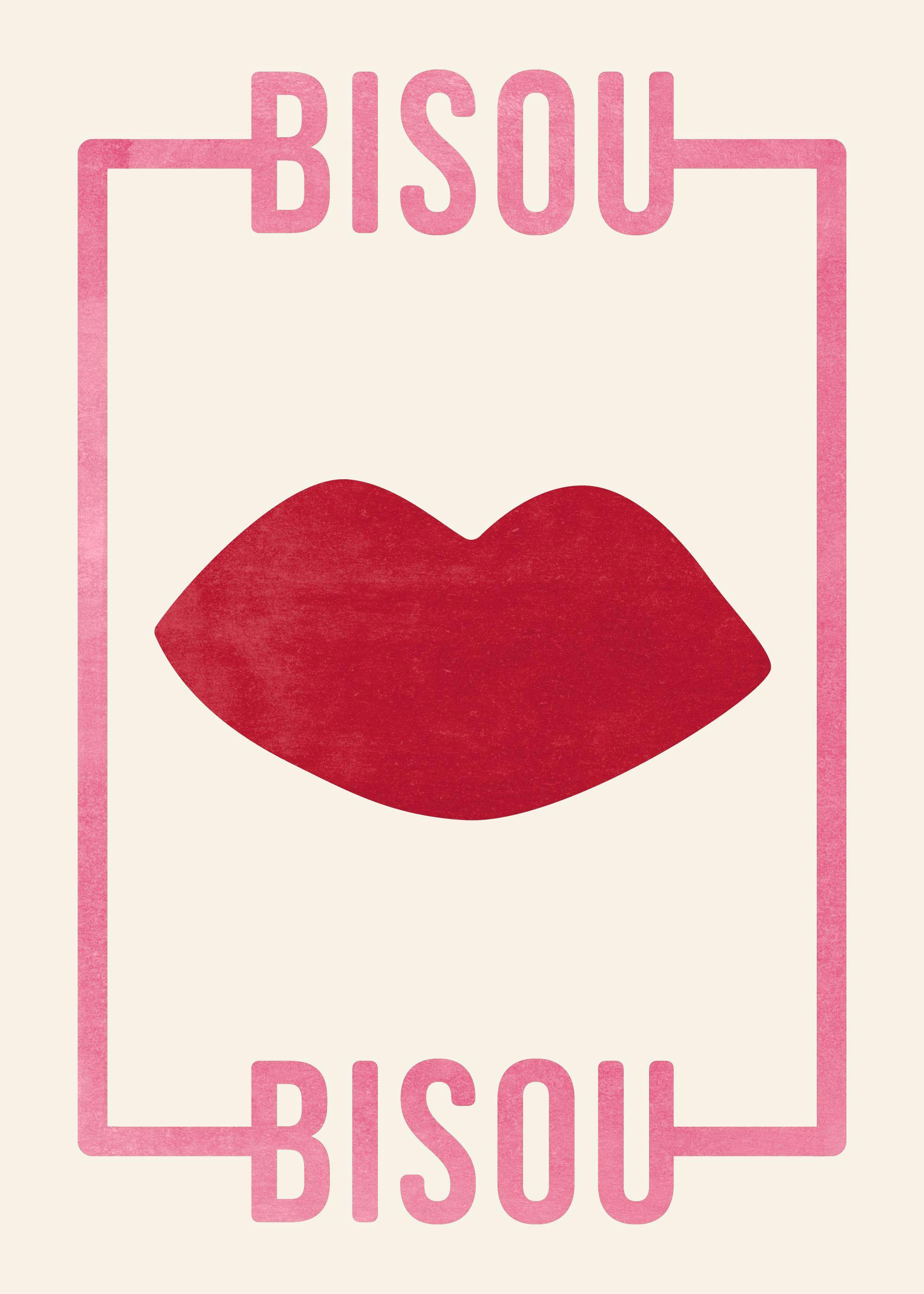 Bisou Bisou Print 0