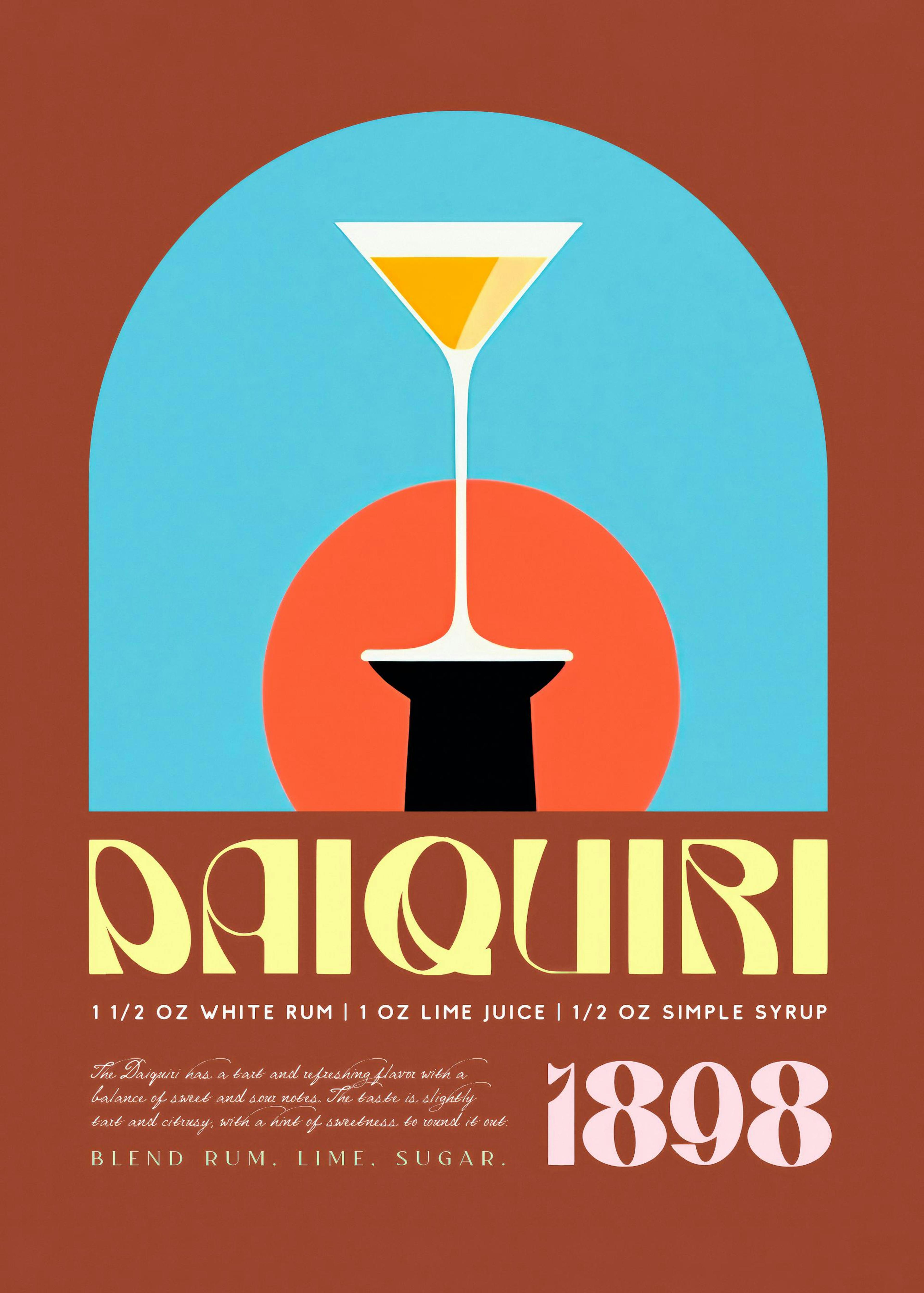 Daiquiri Classic Recipe Print 0