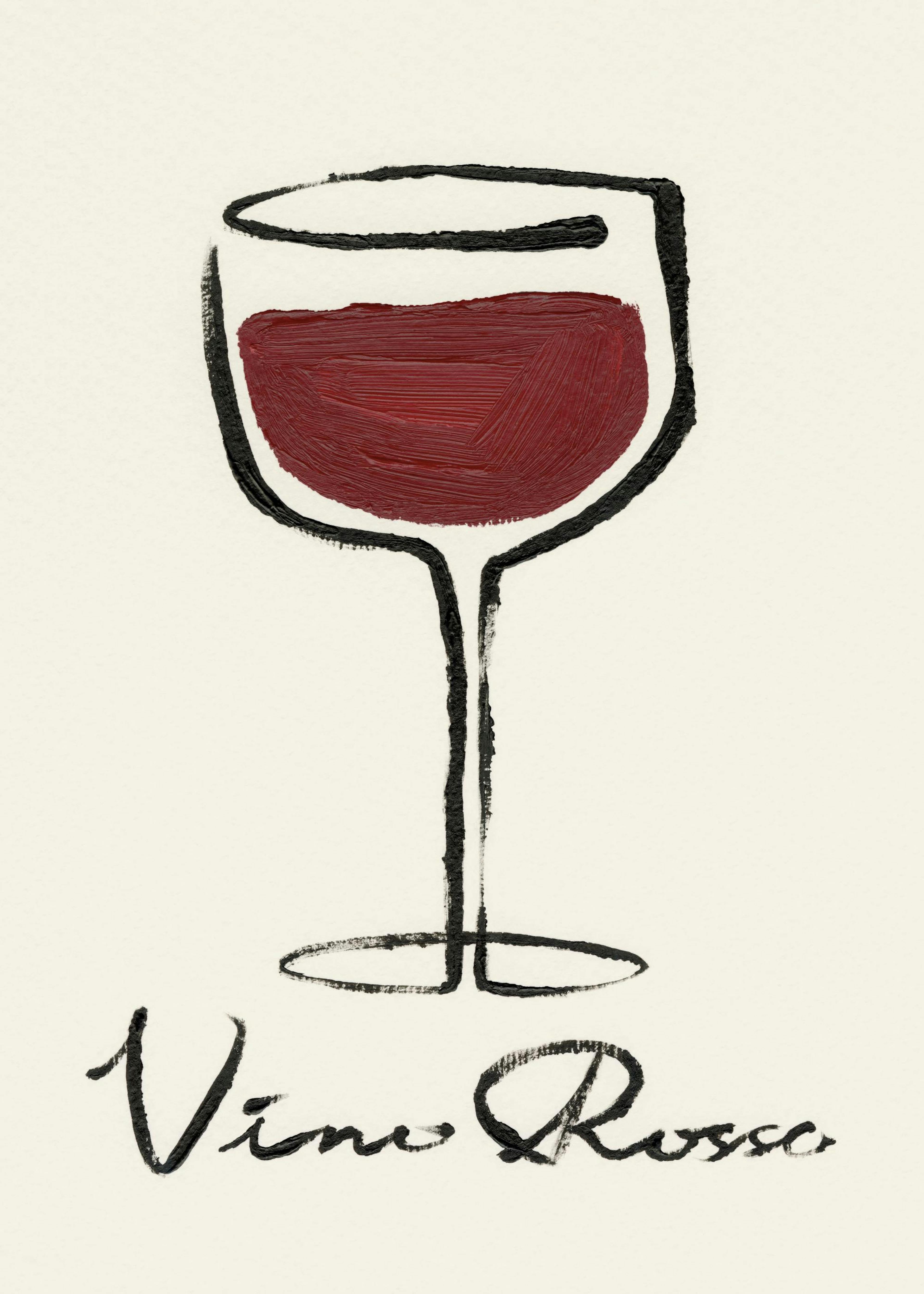 Vino Rosso Print 0
