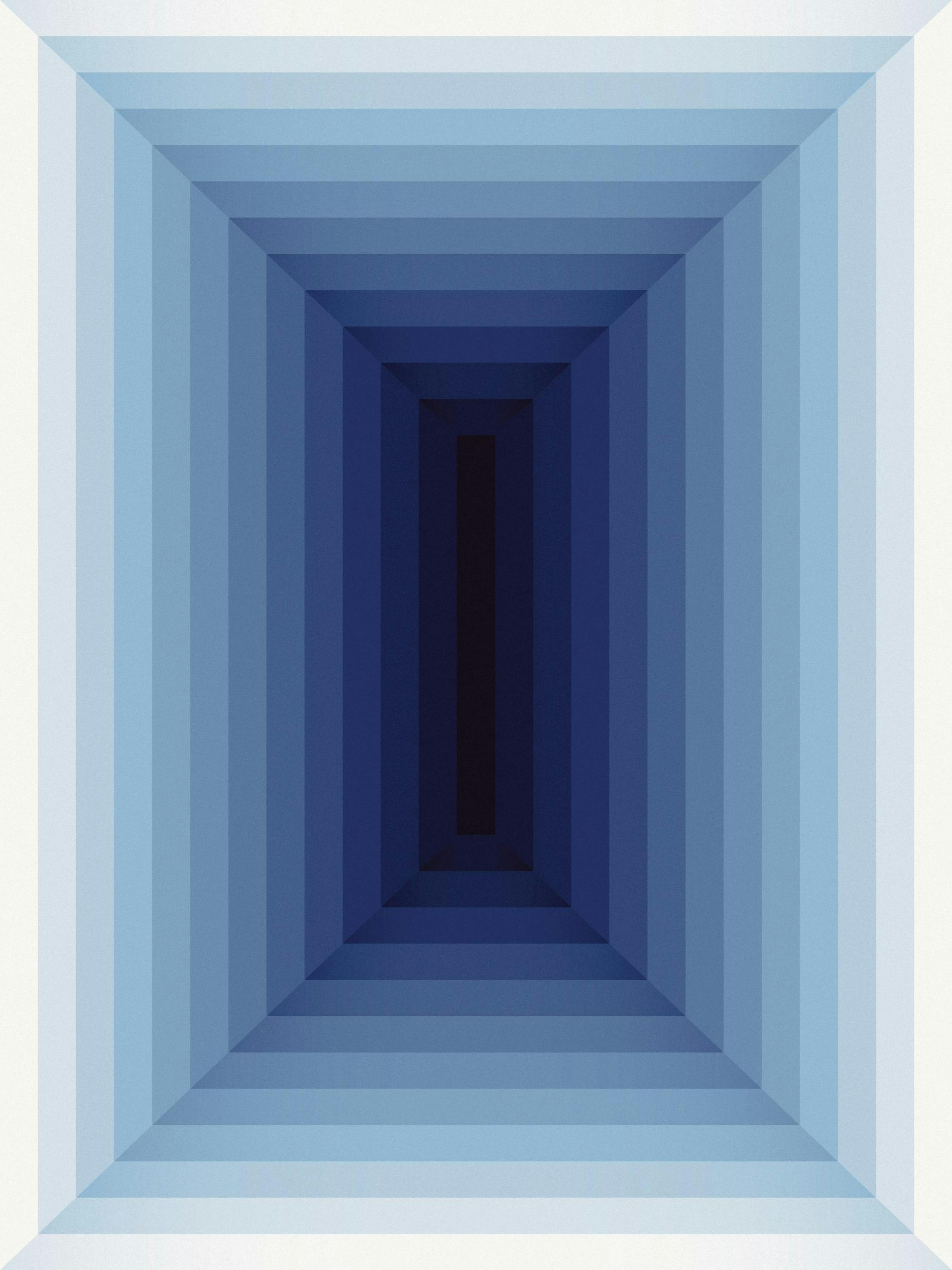 Blue Levels Poster