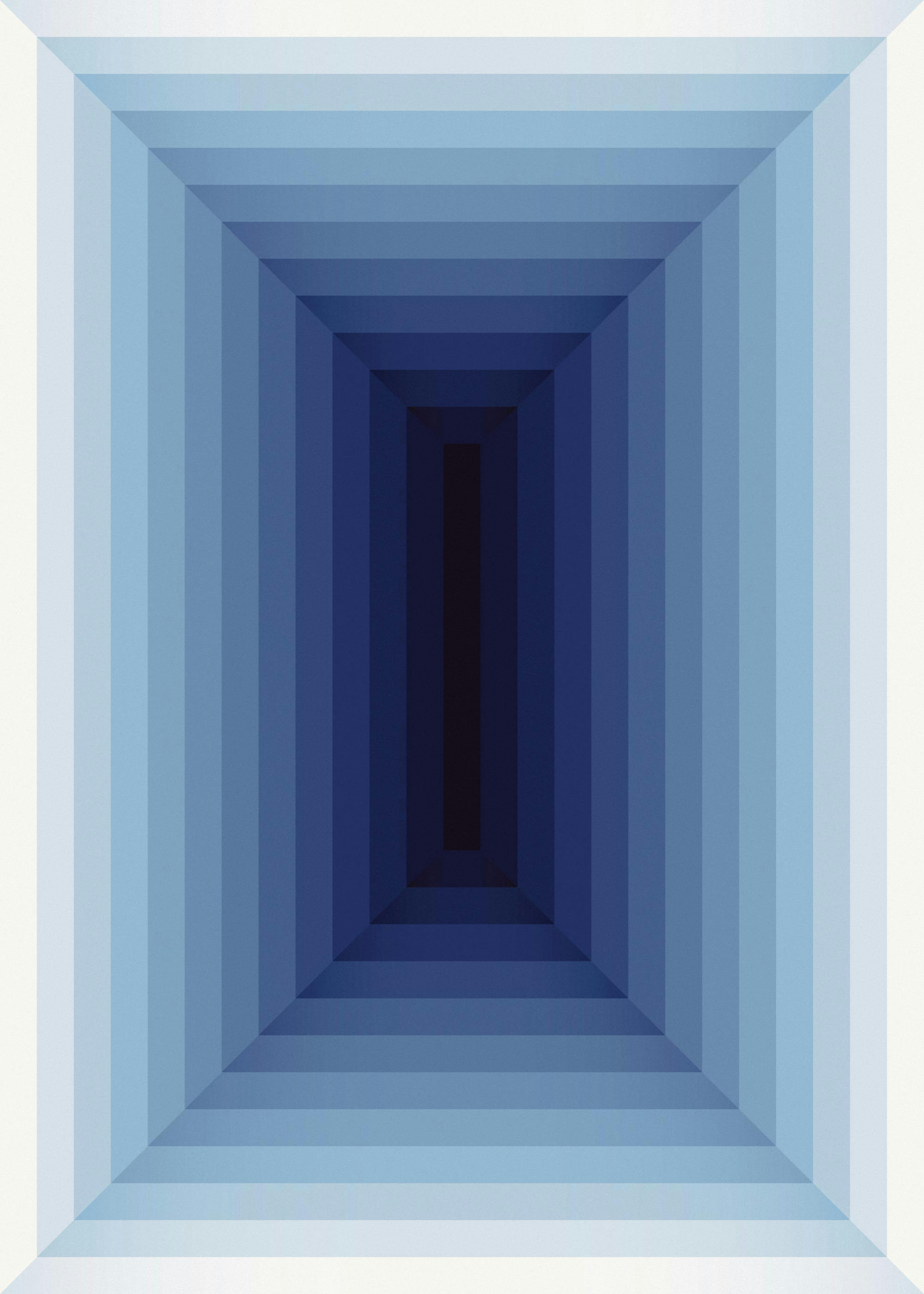 Blue Levels Print 0
