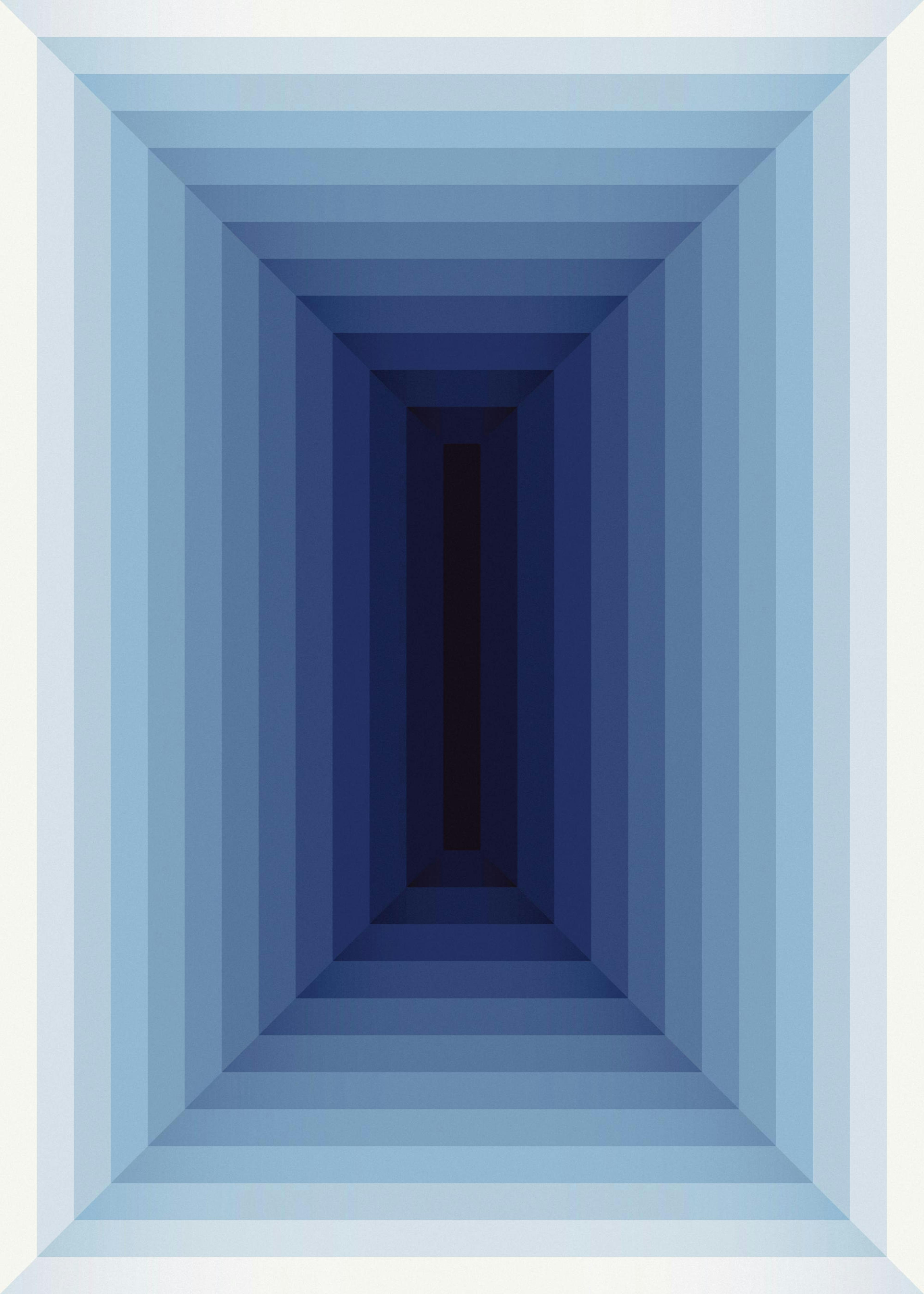 Blue Levels Print 0