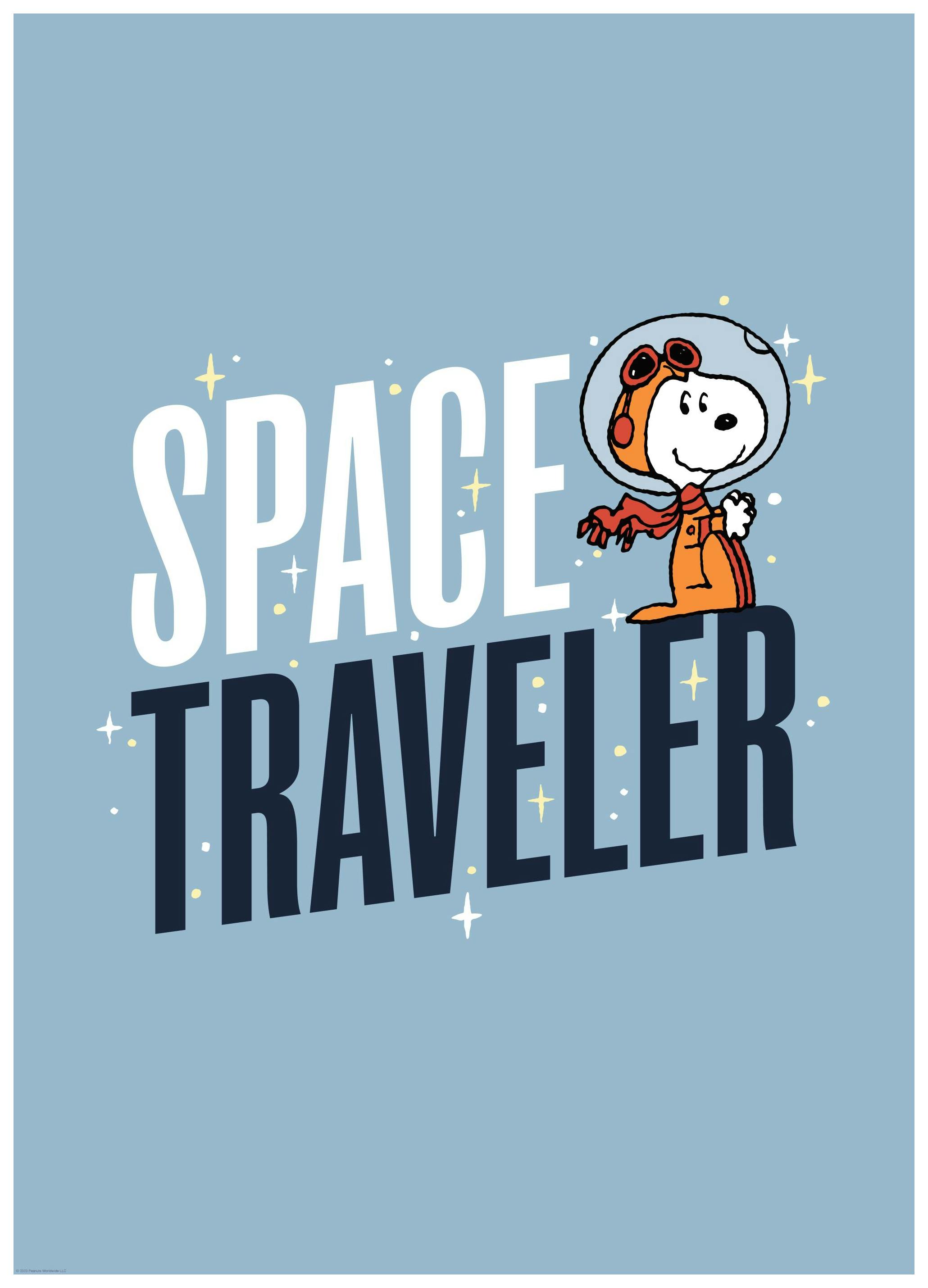 Prints - Snoopy Space Traveler Print (50x70 cm) - Snoopy