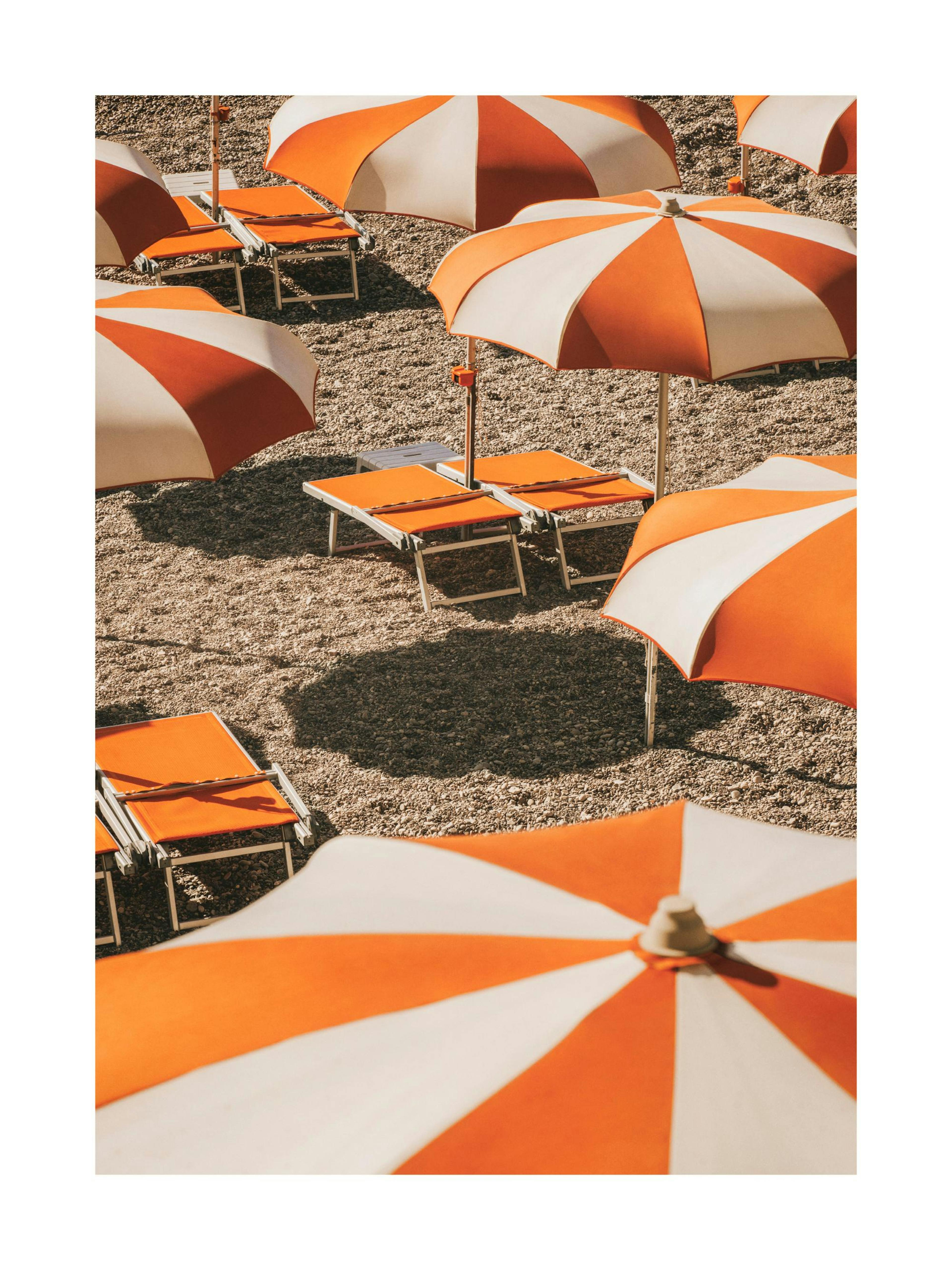 Seaside Stripes Print