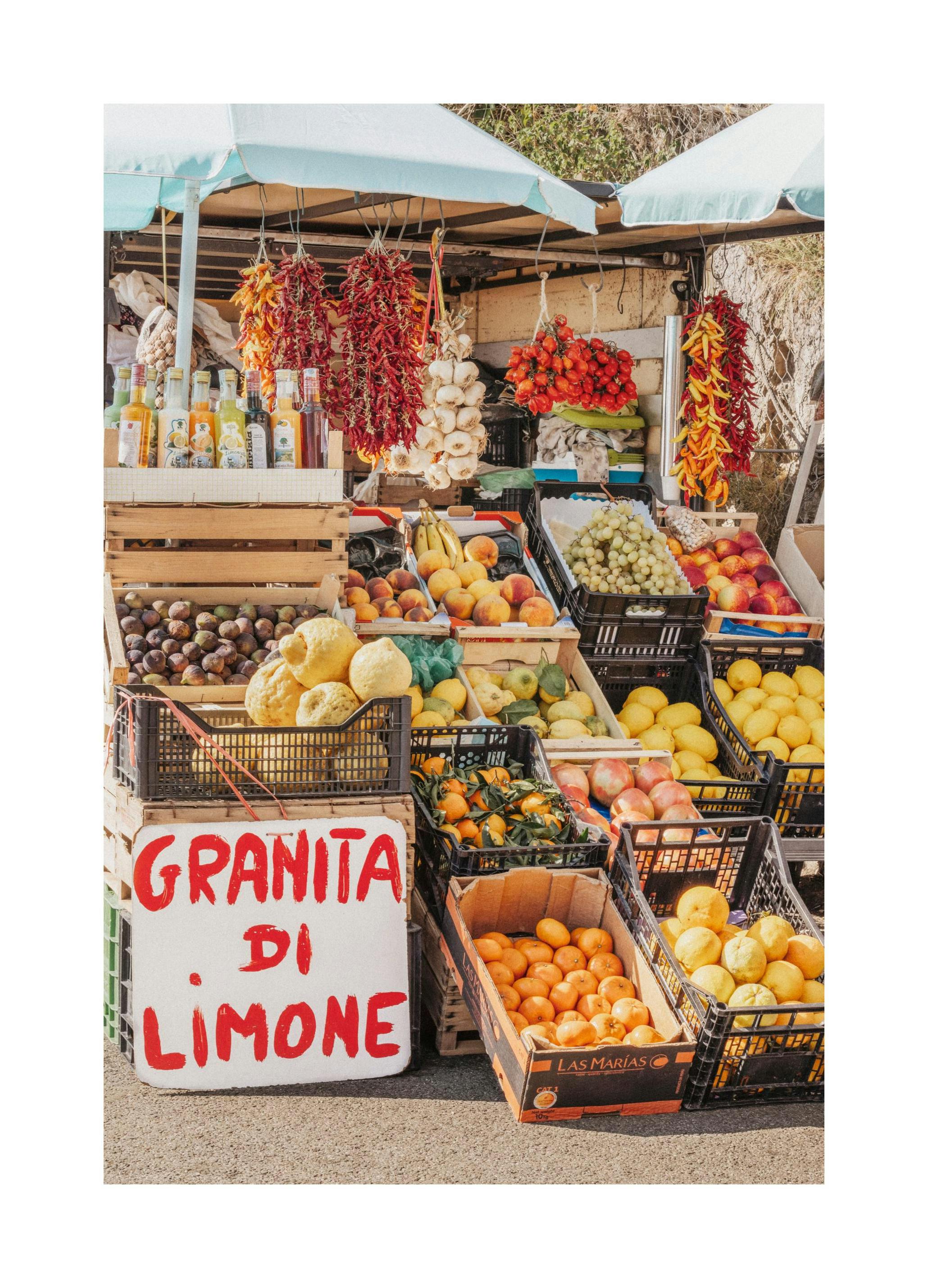 Frutta Fresca Affiche (50x70 cm) - Amalfi Lifestyle