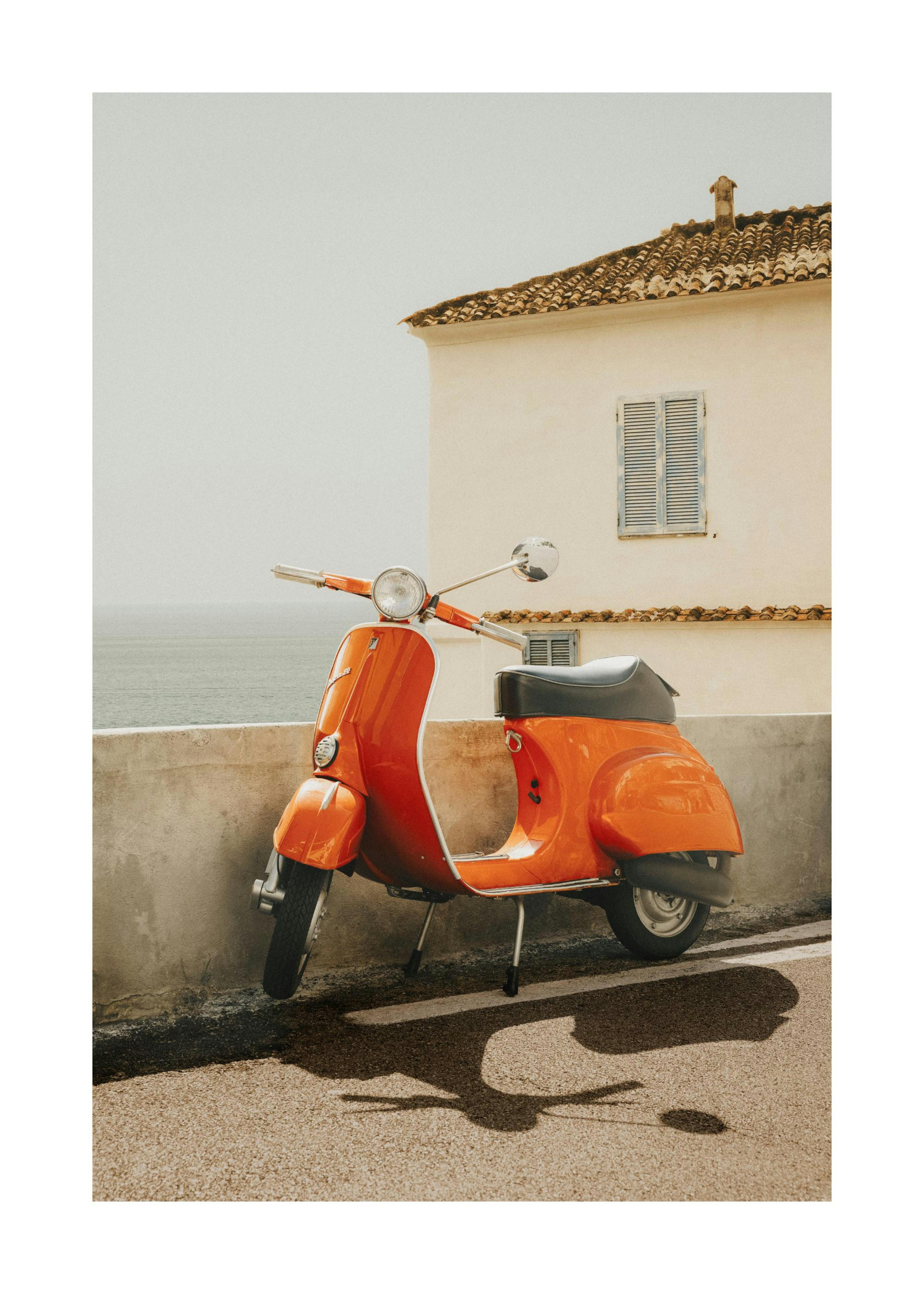 Italian Vespa Print 0