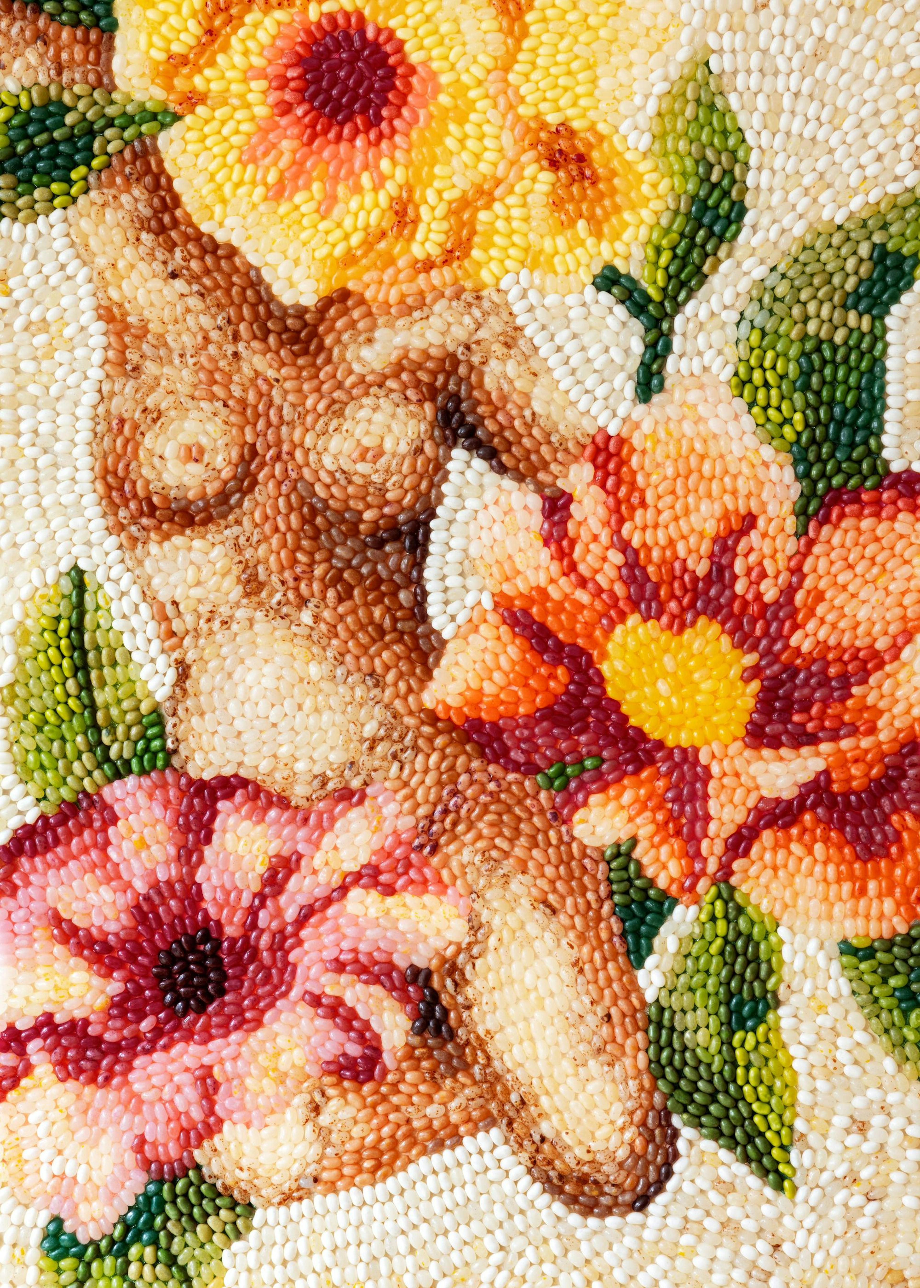 Candy Garden - Floral Figure Poster 0