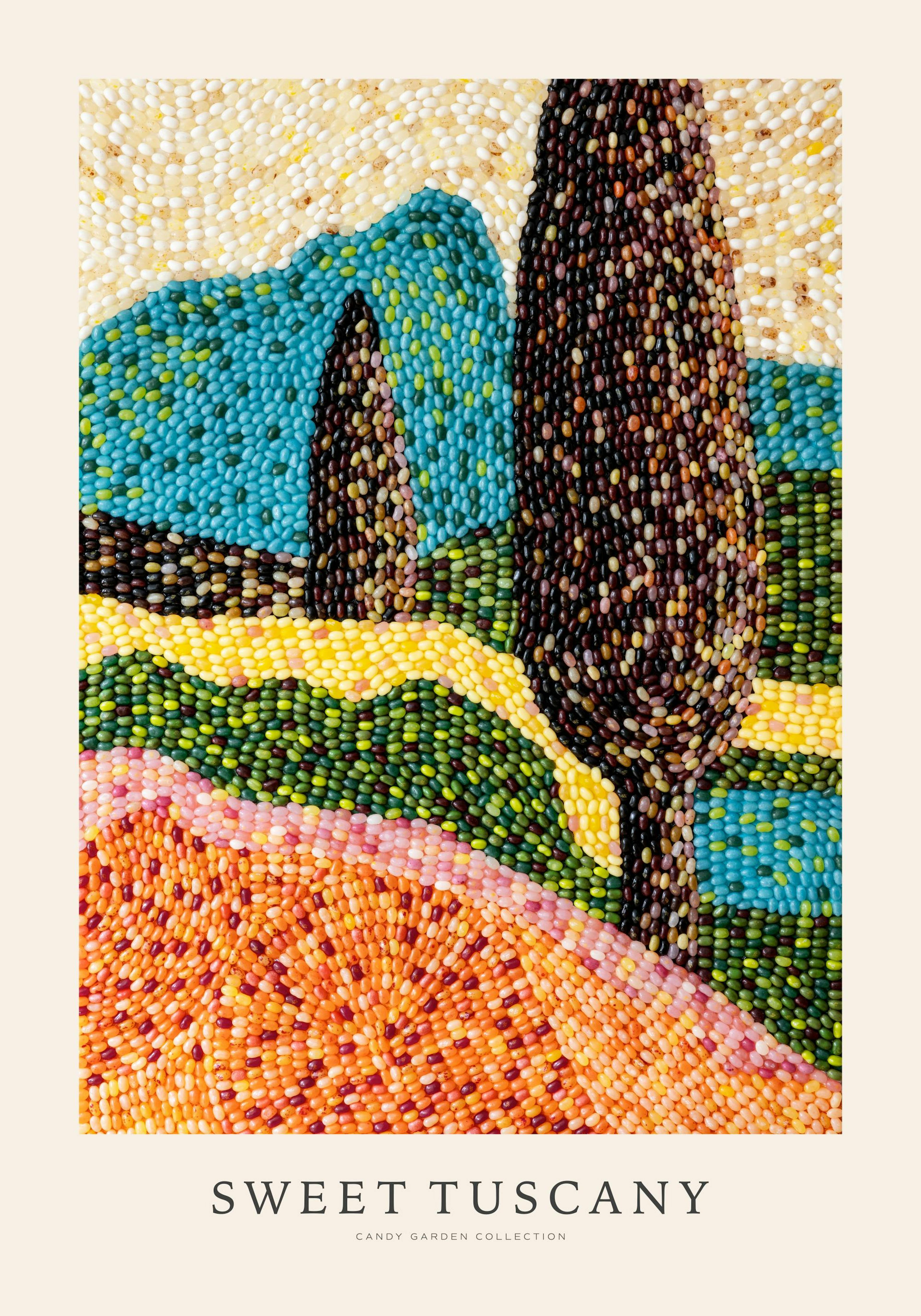 Candy Garden - Sweet Tuscany Print 0
