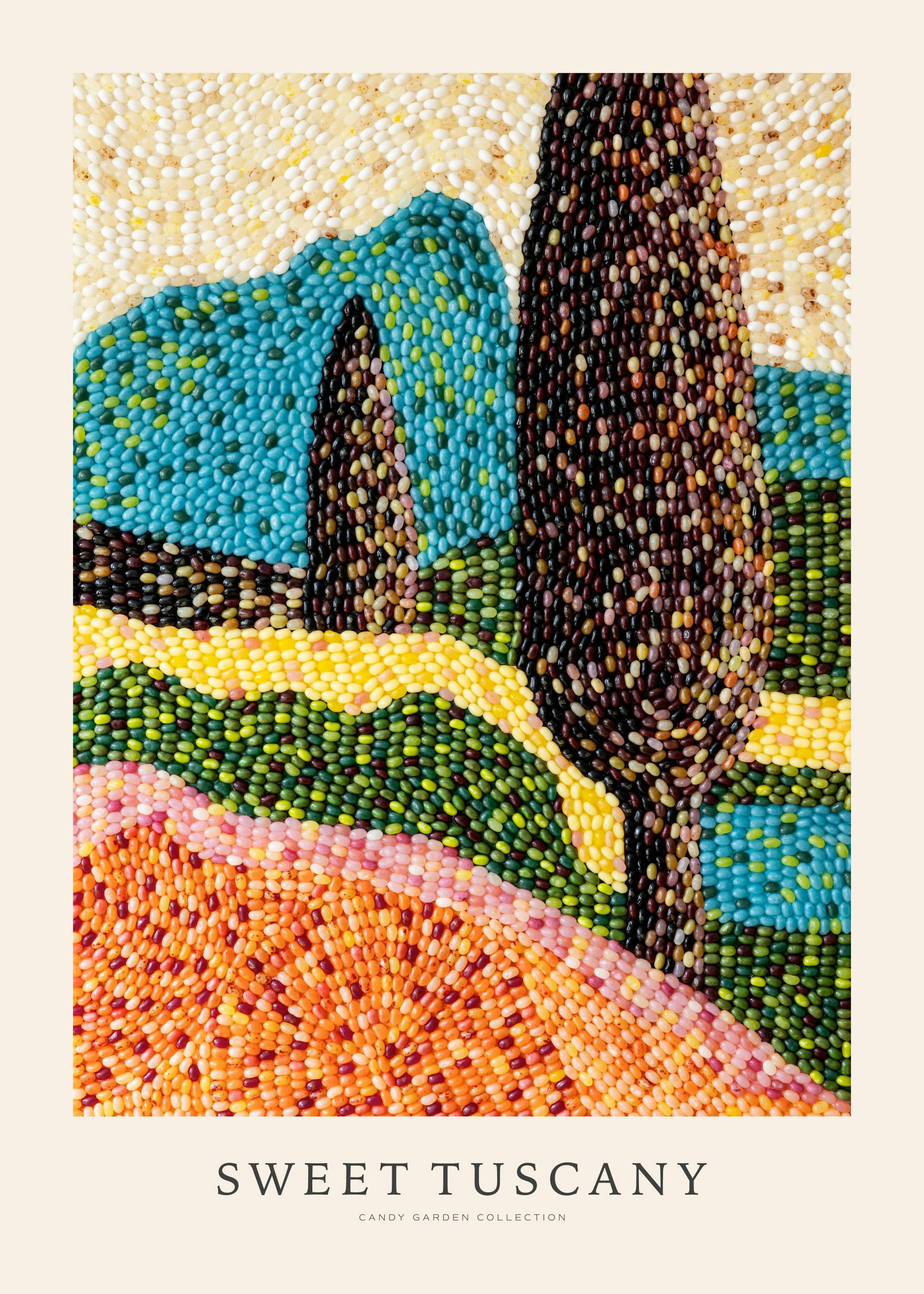 Candy Garden - Sweet Tuscany Print 0
