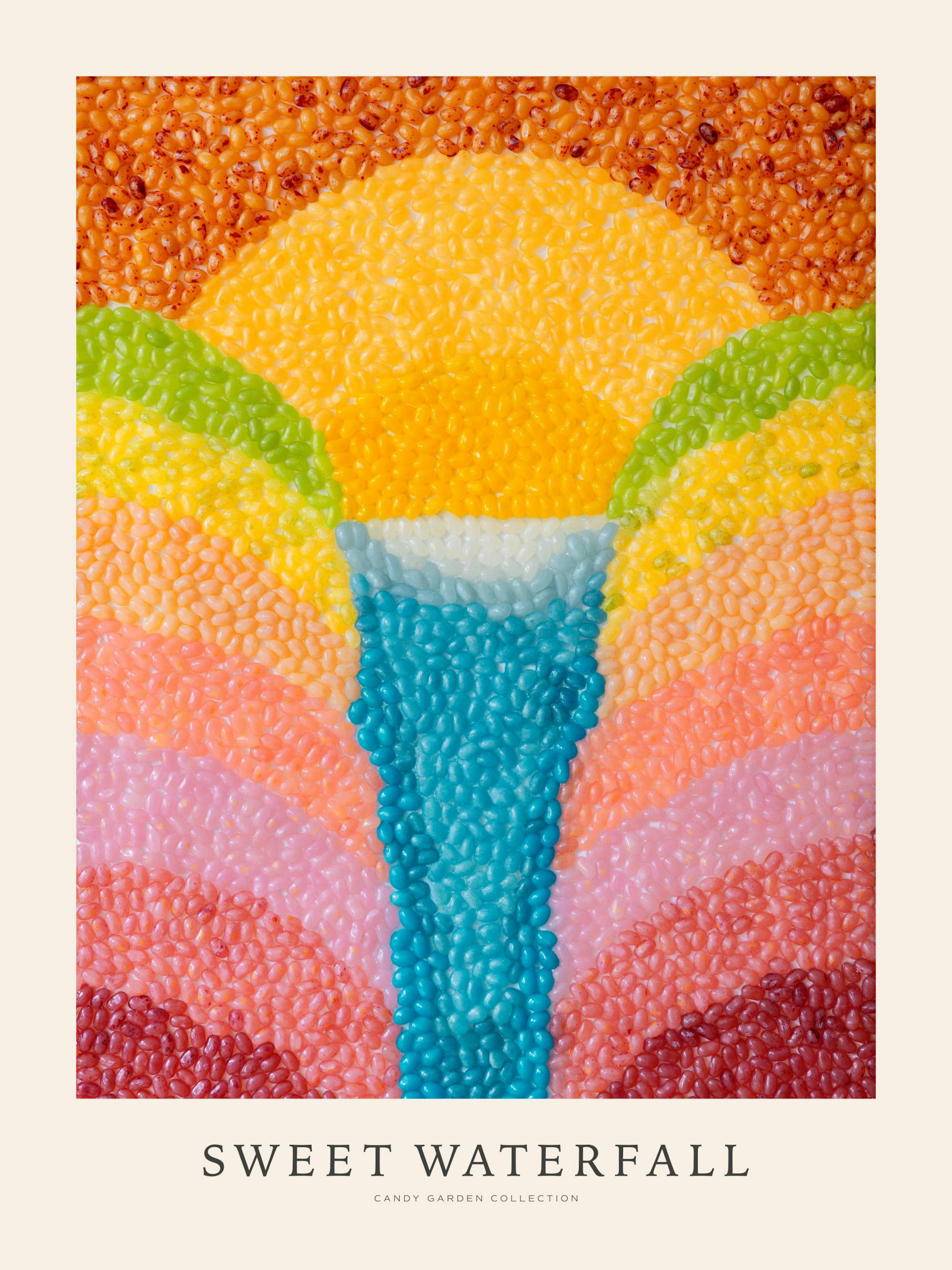 Candy Garden - Sweet Waterfall Poster
