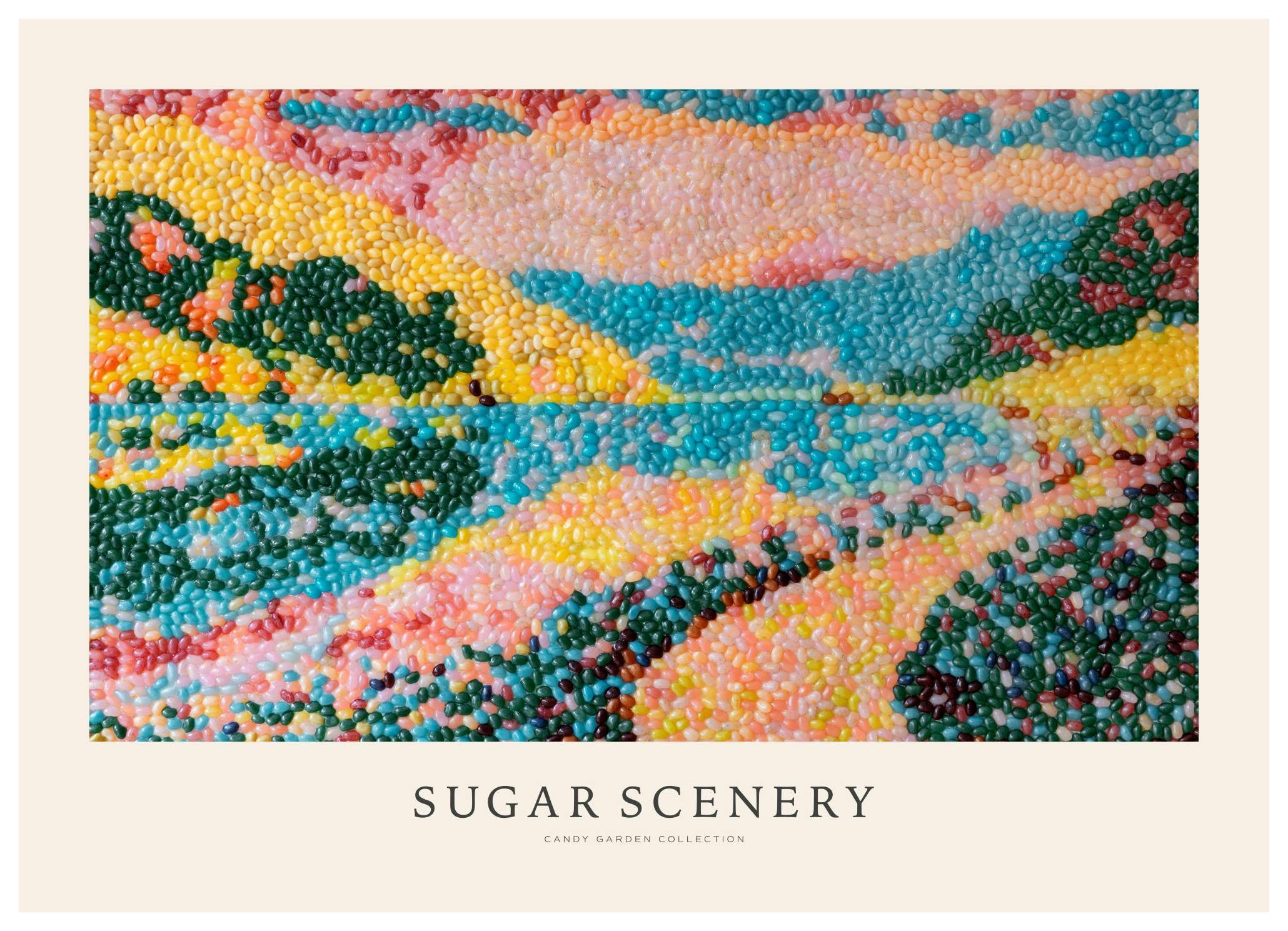 Candy Garden - Sugar Scenery Print (30x40 cm)