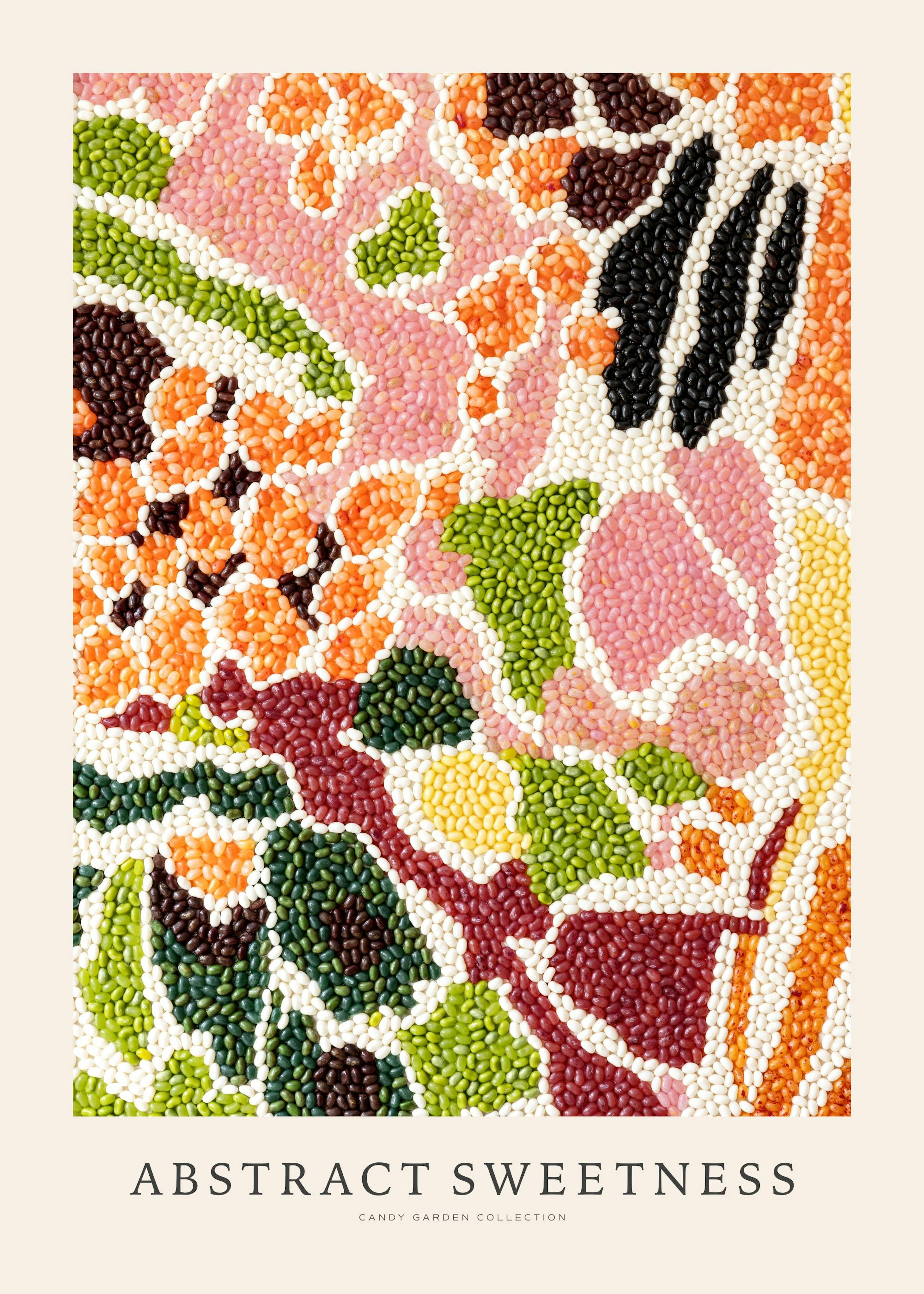 Candy Garden - Abstract Sweetness Print 0