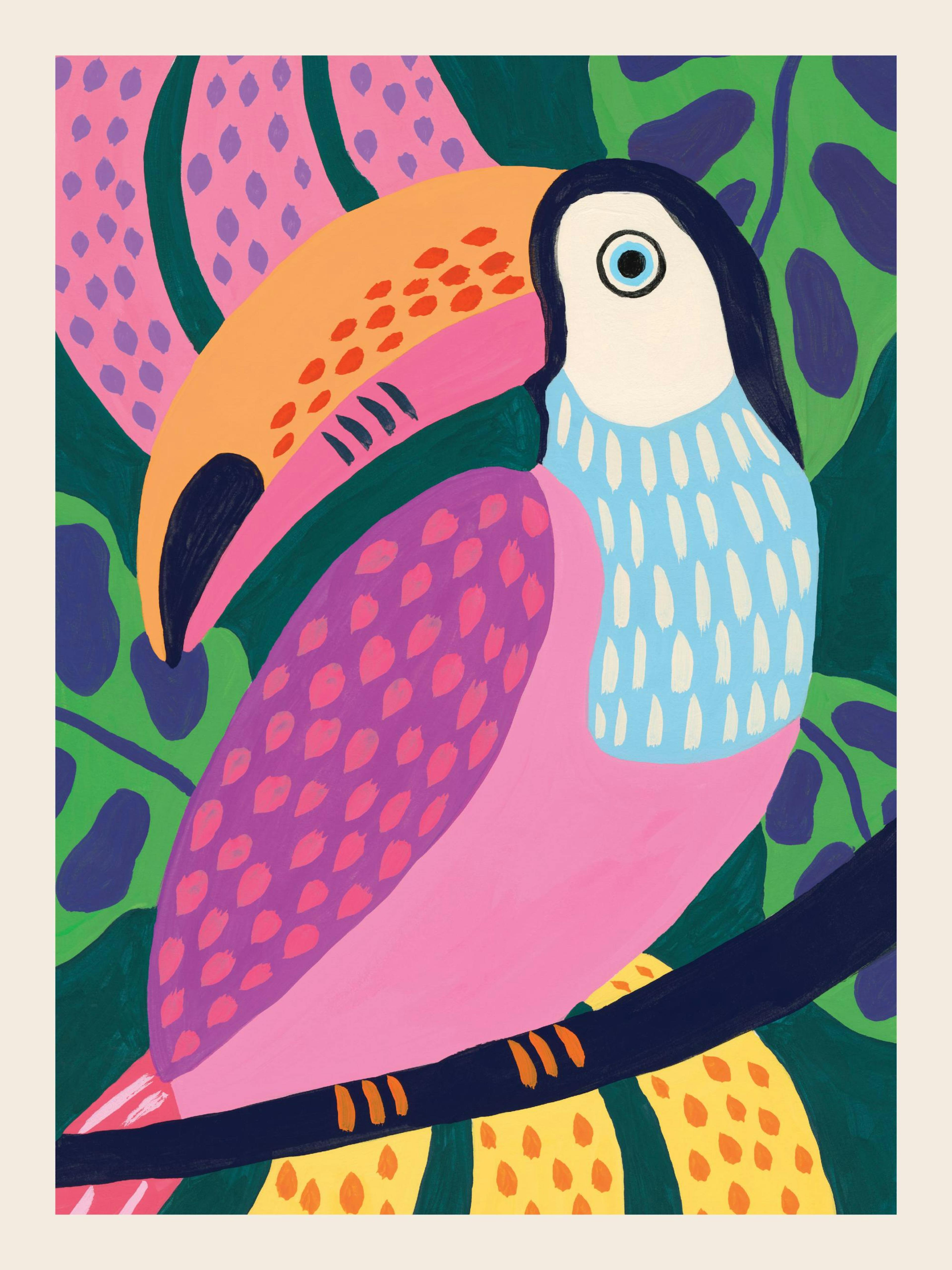 Colorful Toucan Print