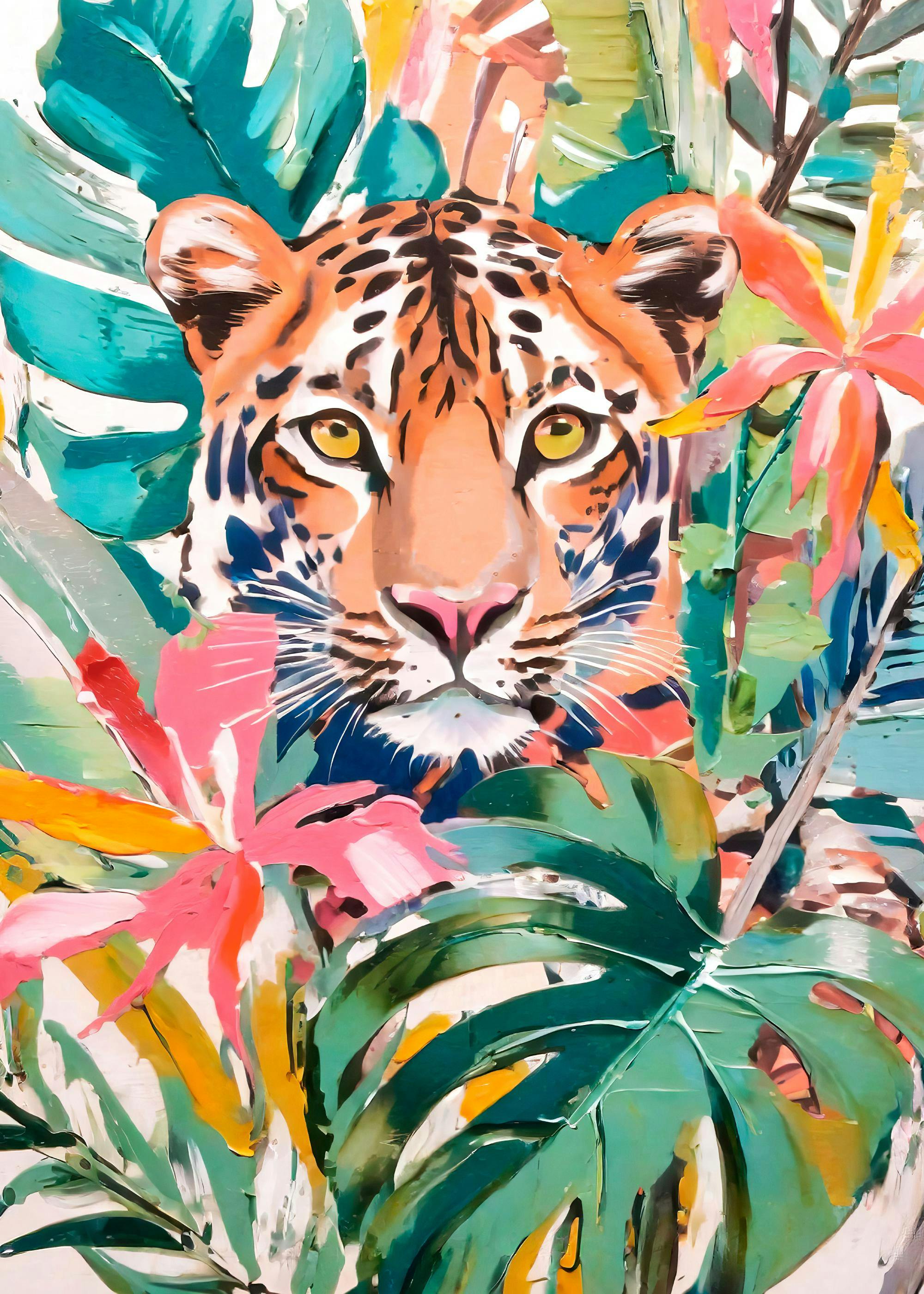 Tropical Tiger Print 0