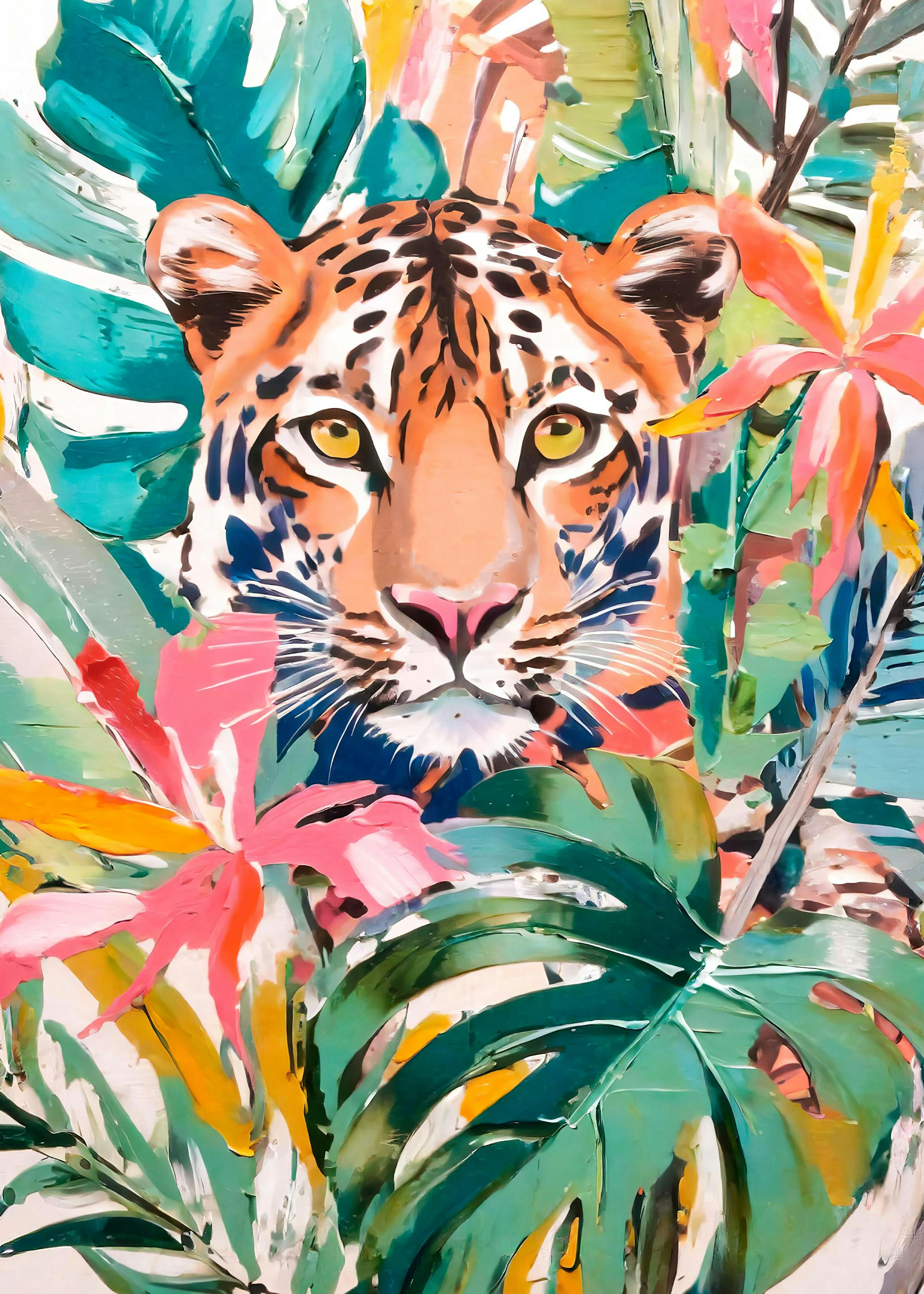 Tropical Tiger Print 0