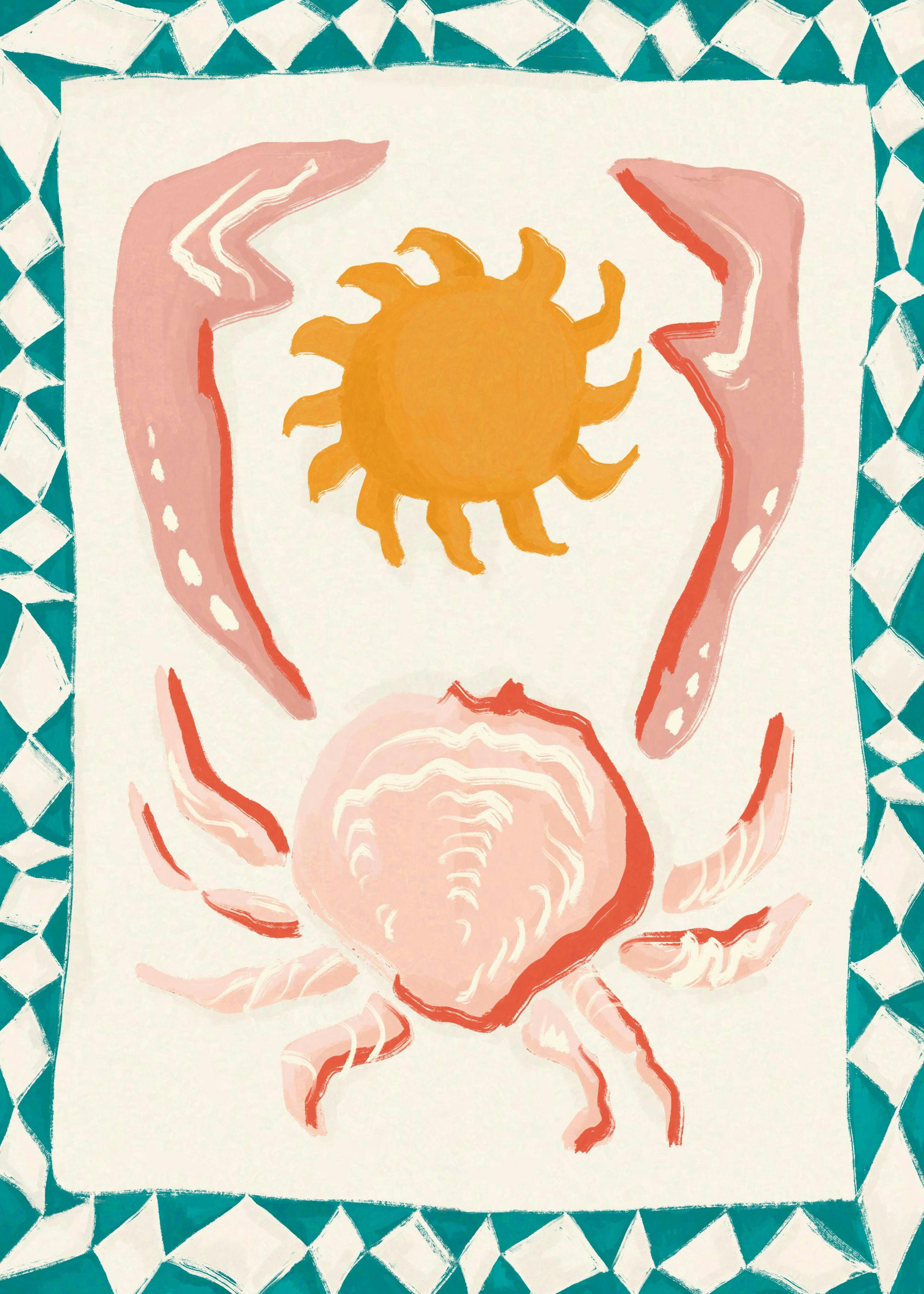 Sun Crab Poster 0