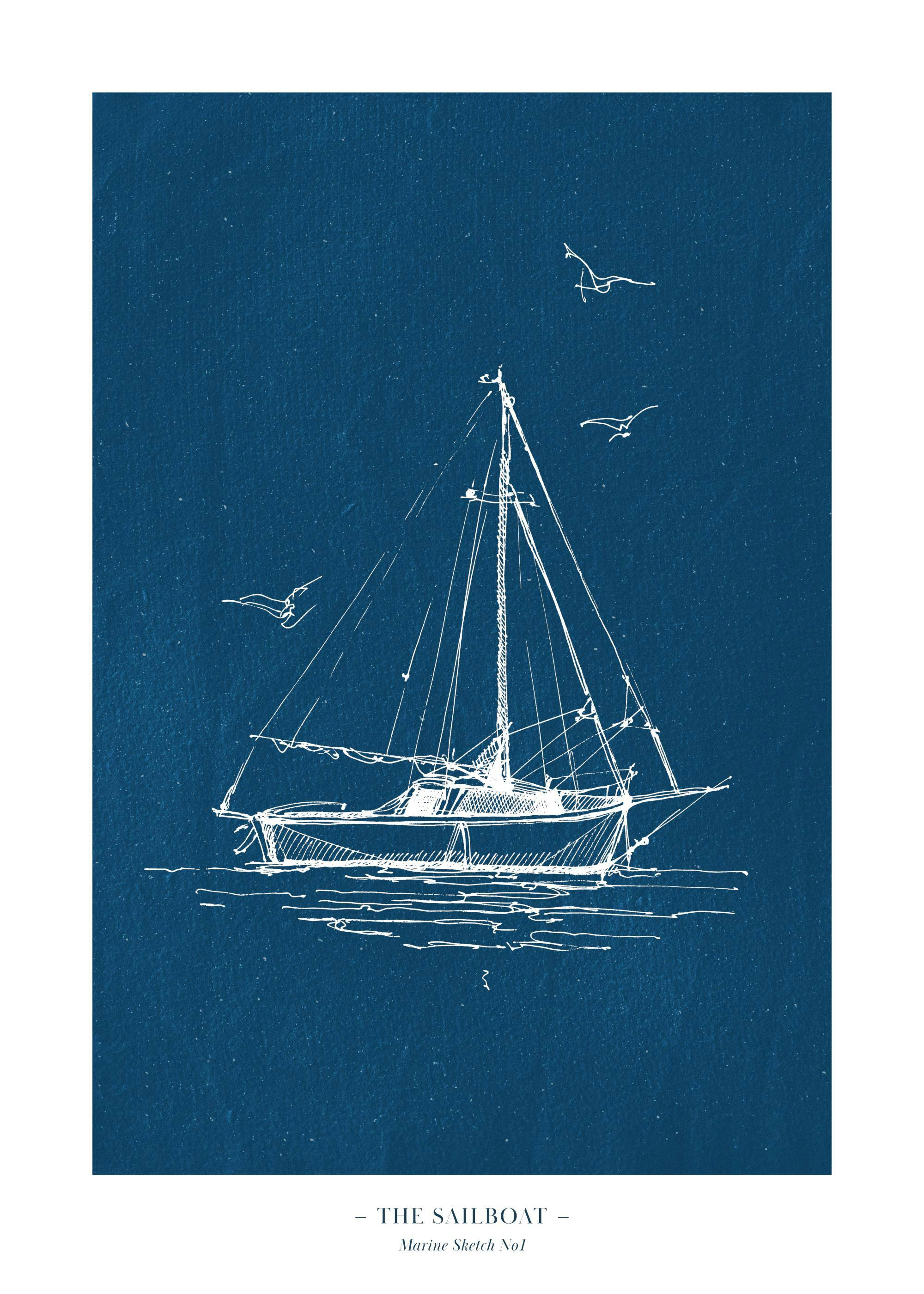 The Sailboat Plakat 0