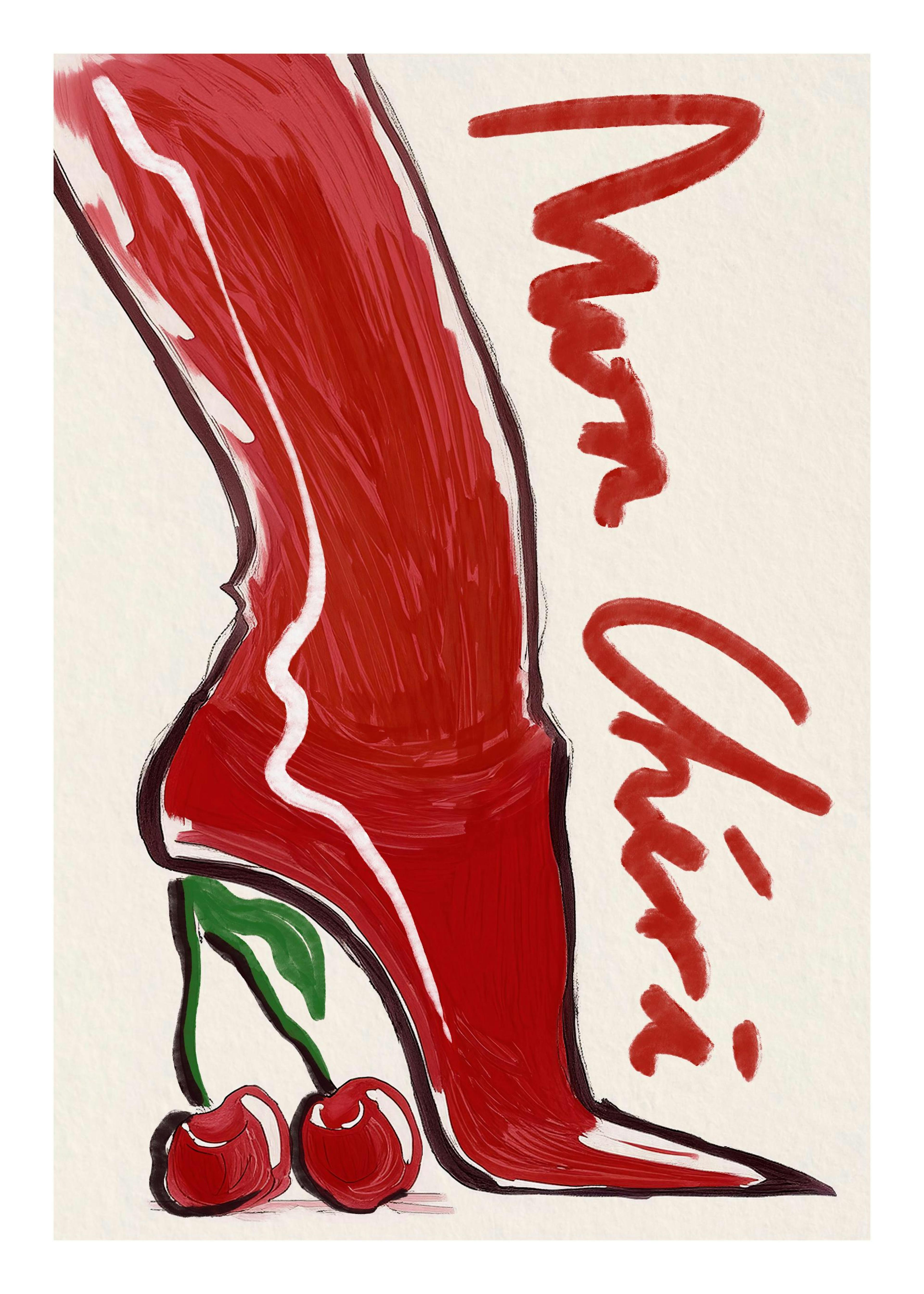 Cherry Heels Plagát 0