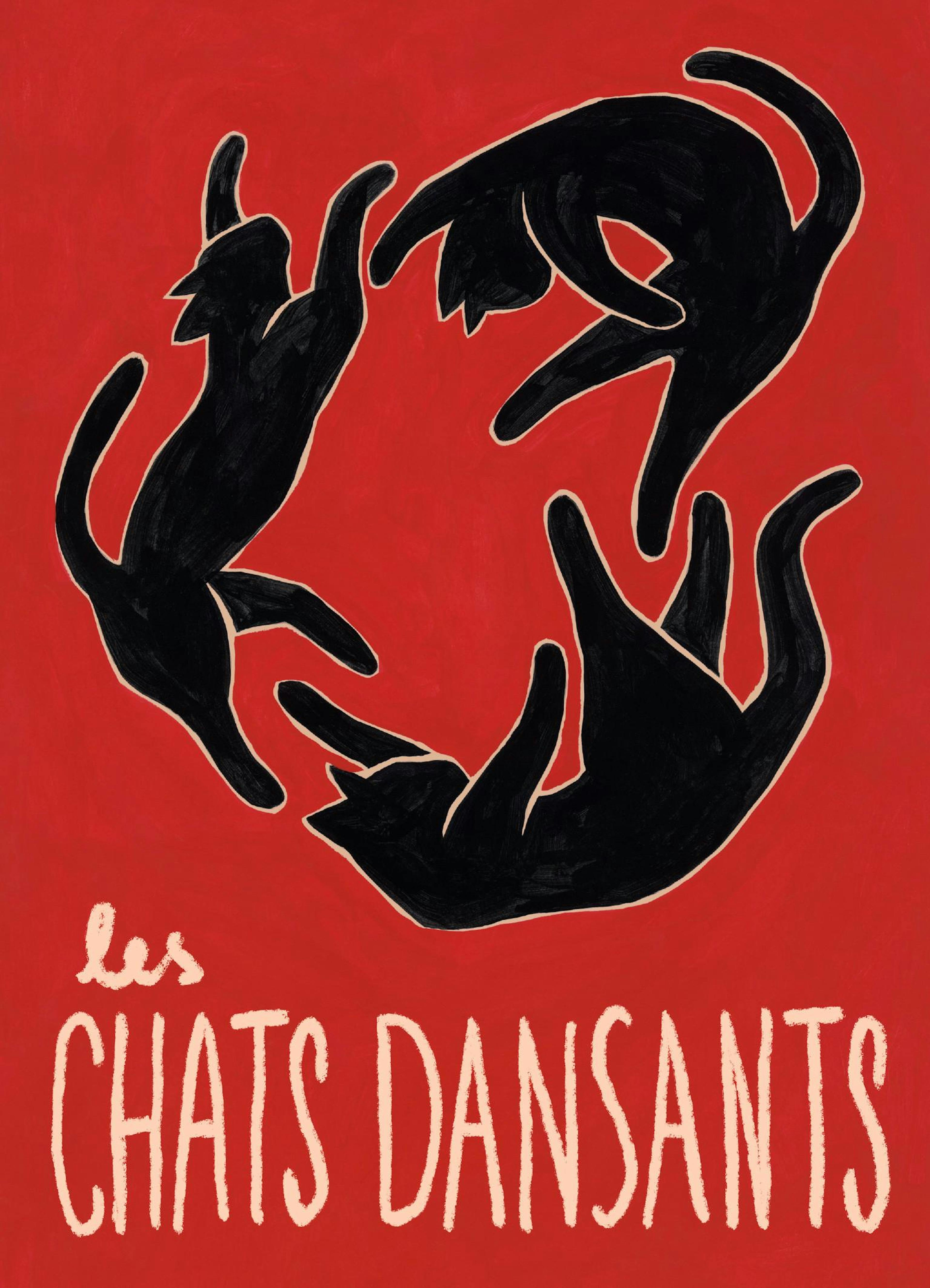 Les Chats Dansants Poster