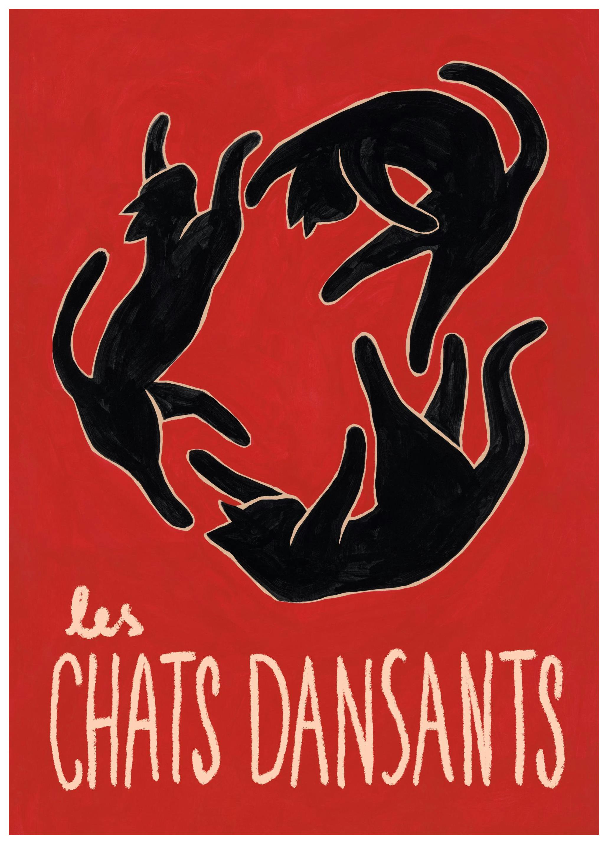 Prints - Les Chats Dansants Print (13x18 cm) - Illustration prints