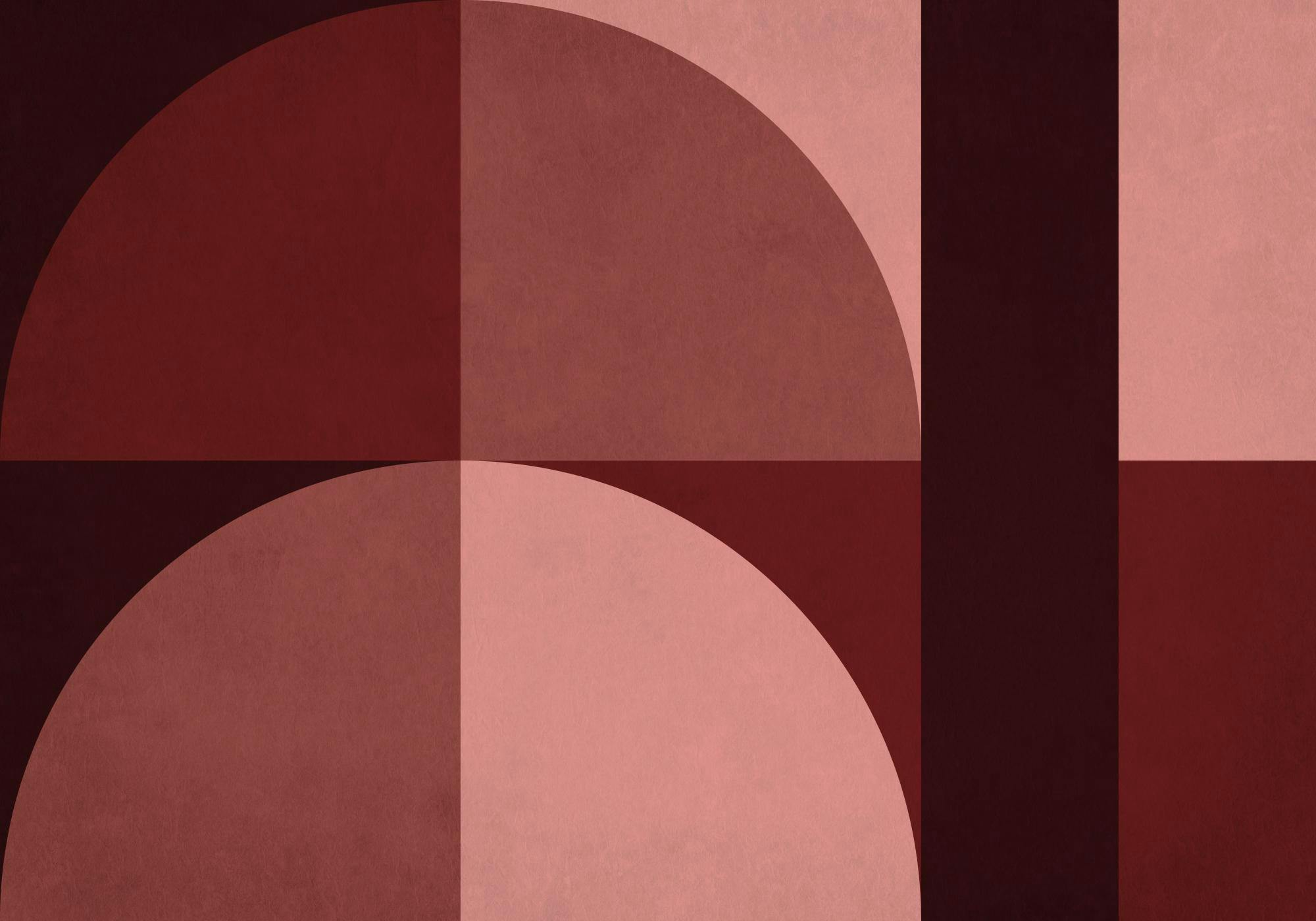Shapes of Red Print 0
