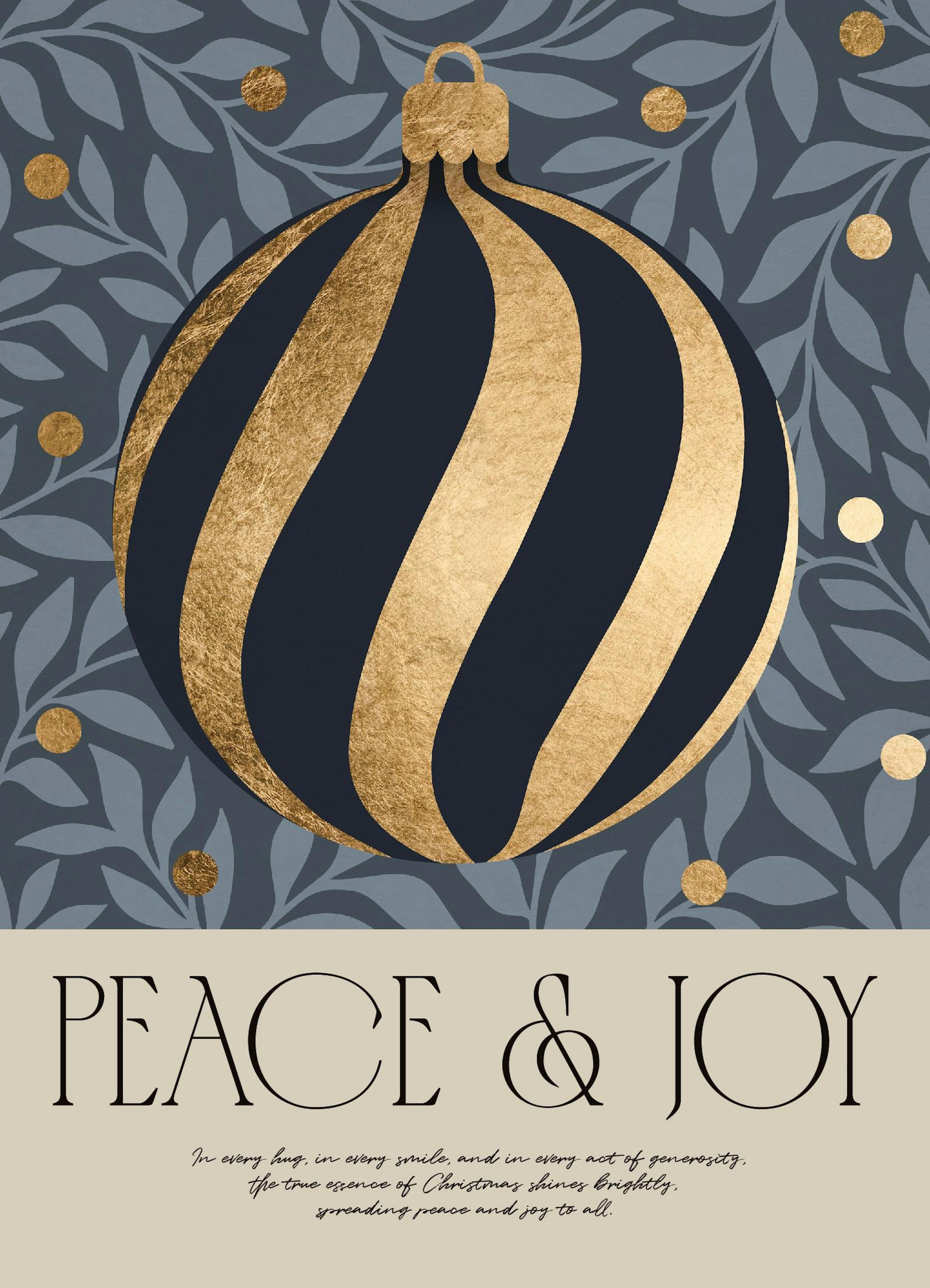 Peace and Joy Poster