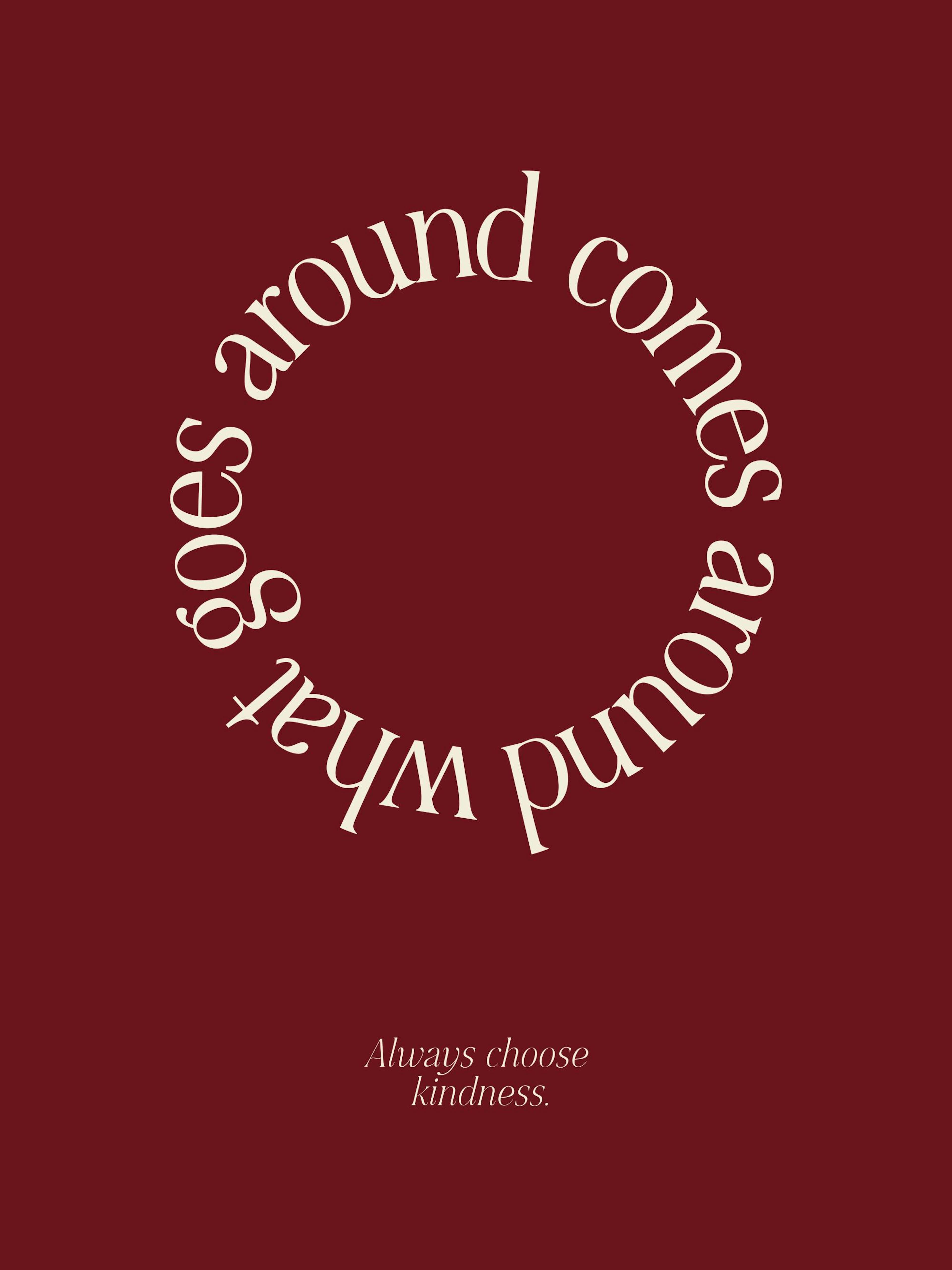 Always Choose Kindness Affiche 0