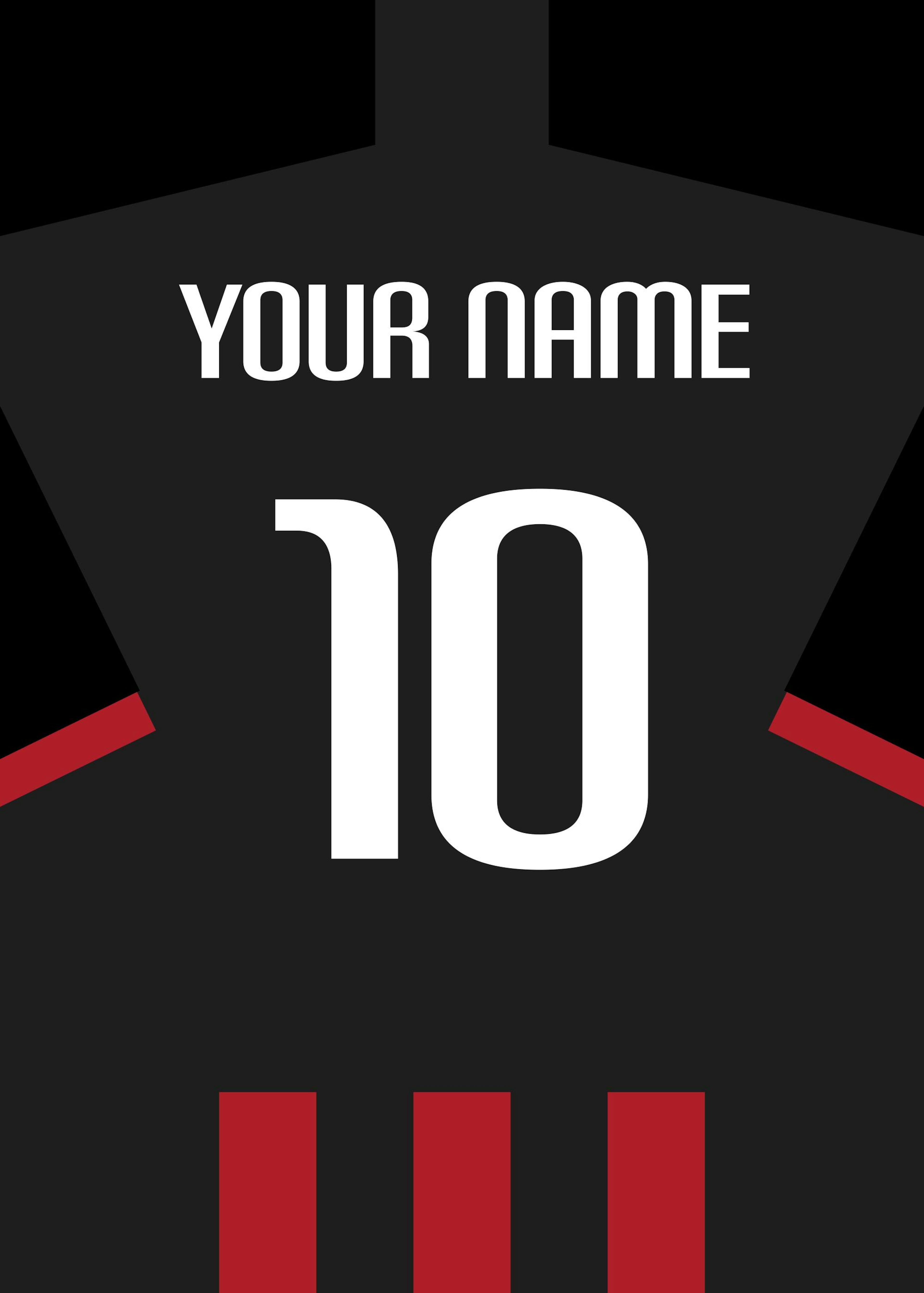 Football Shirt No4 Personal Poster 0