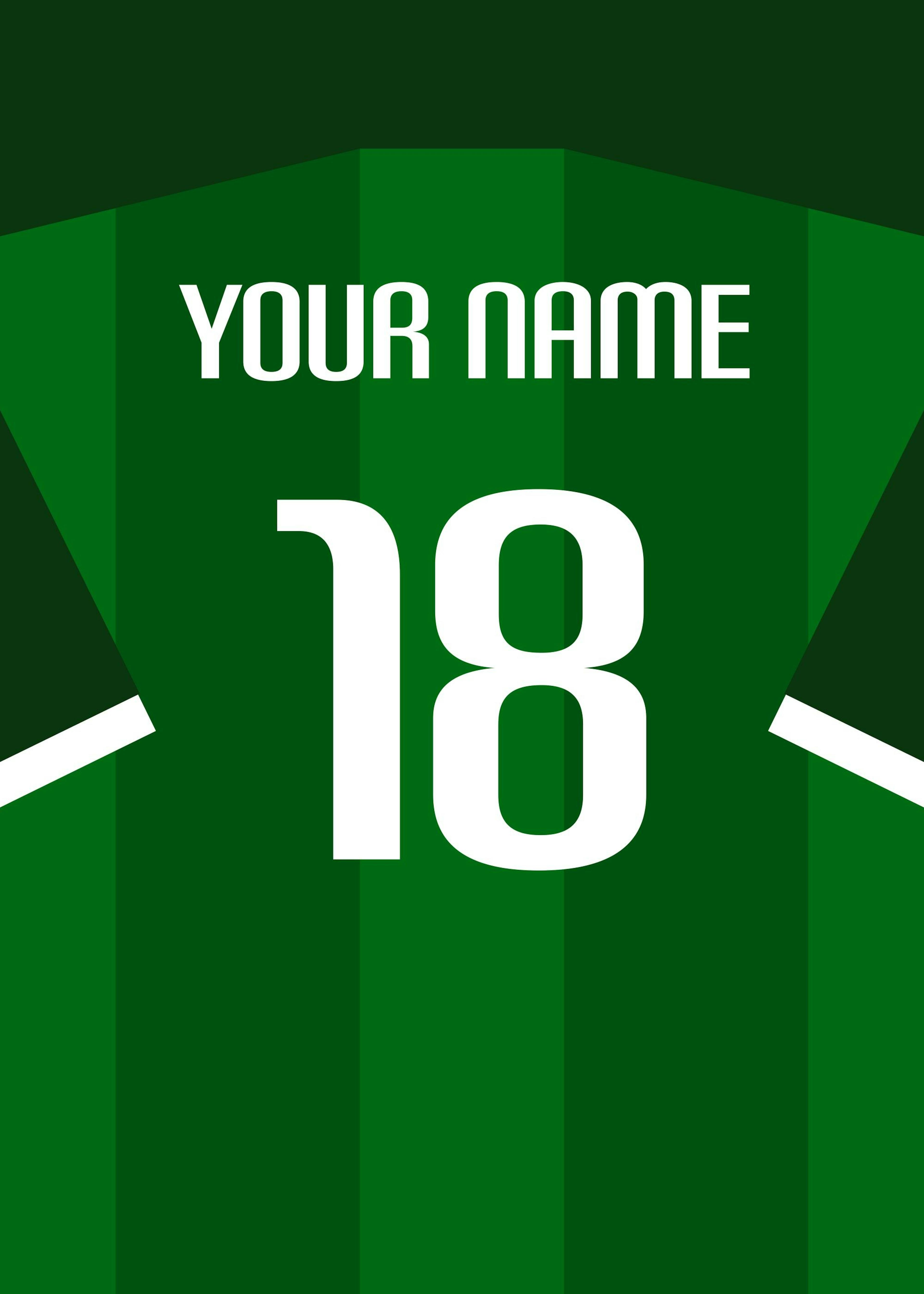 Football Shirt No11 Poster 0