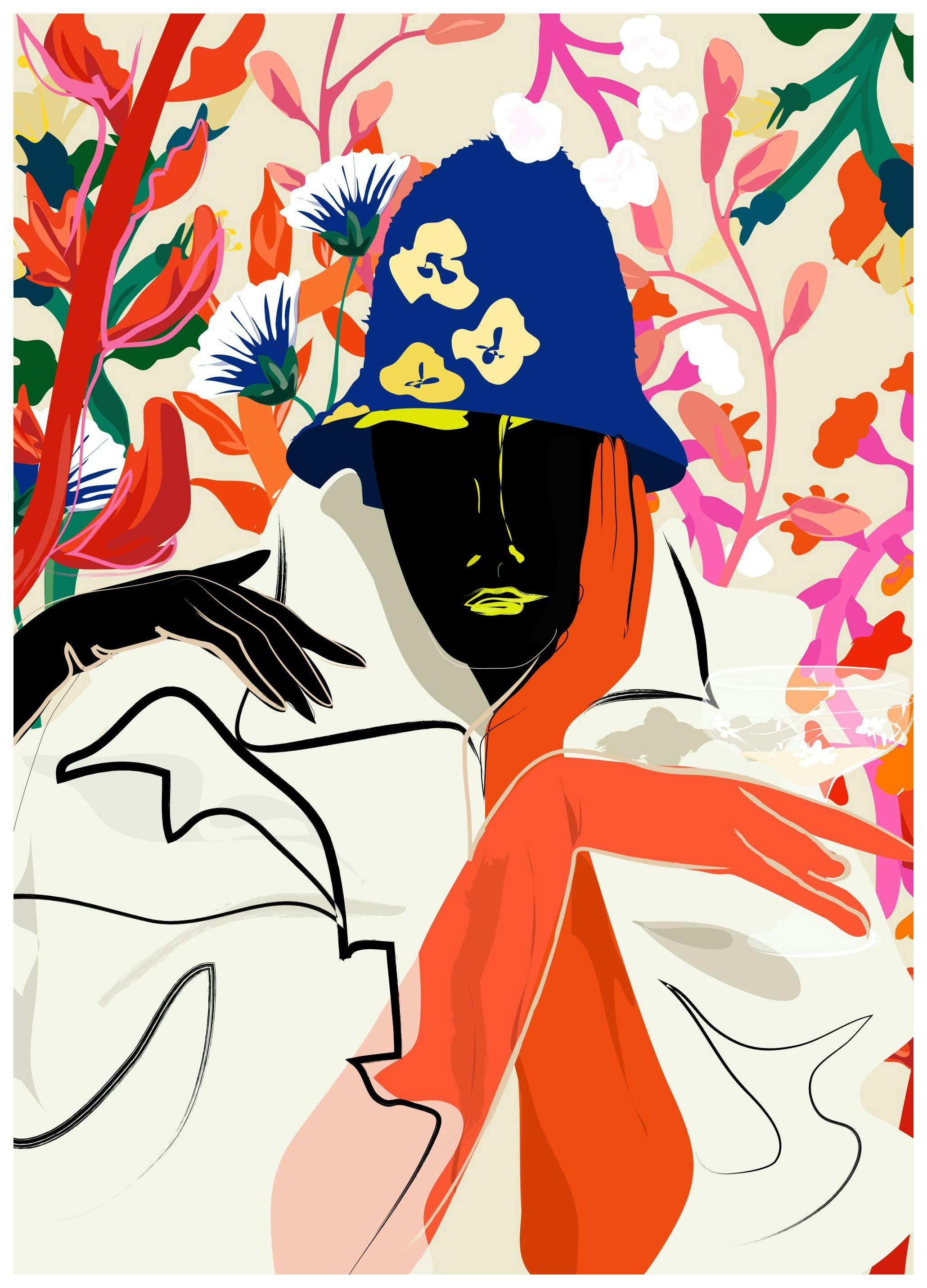 Rachel Joanis - Long Day Print (30x40 cm)