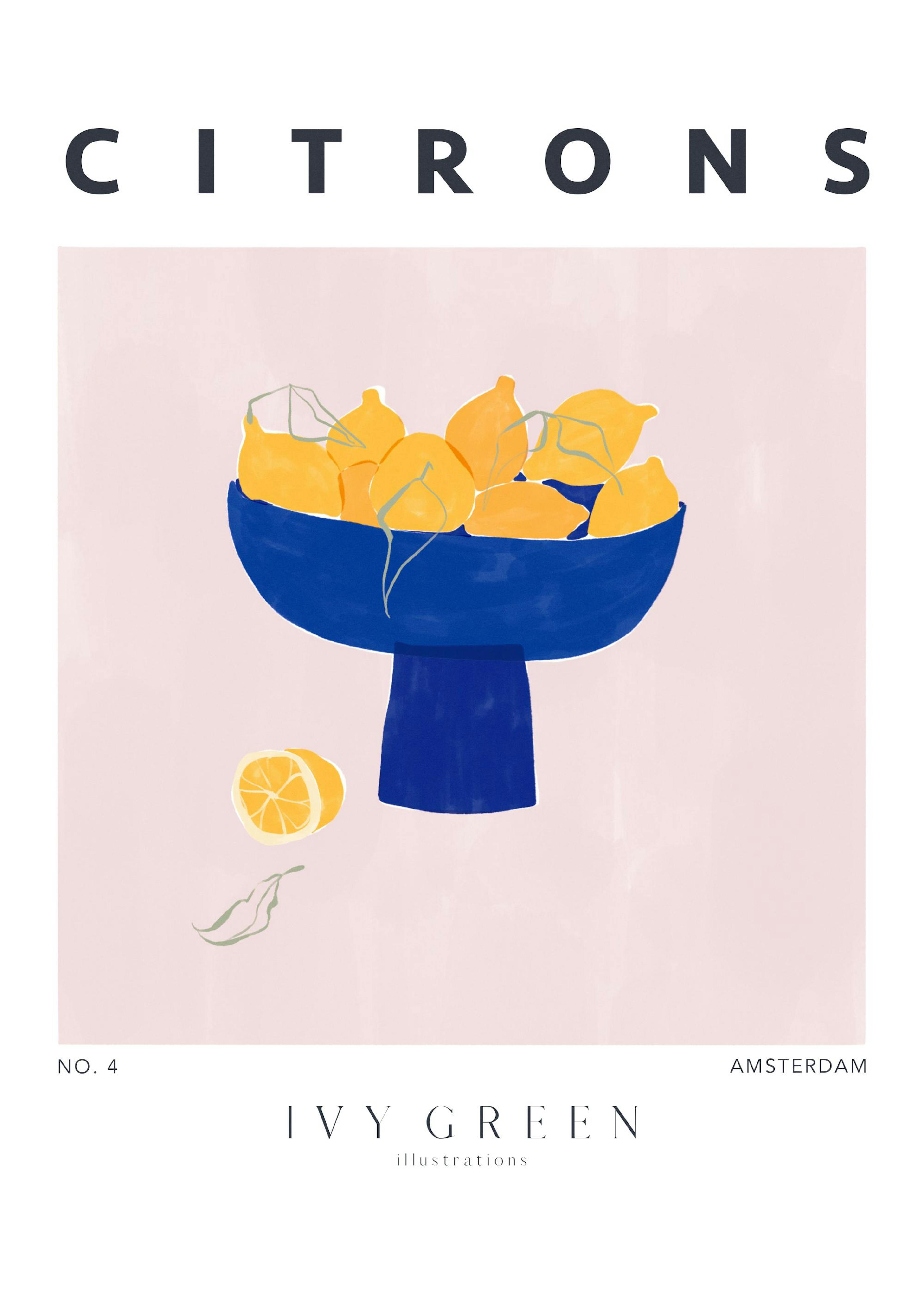 Ivy Green - Citrons Print 0