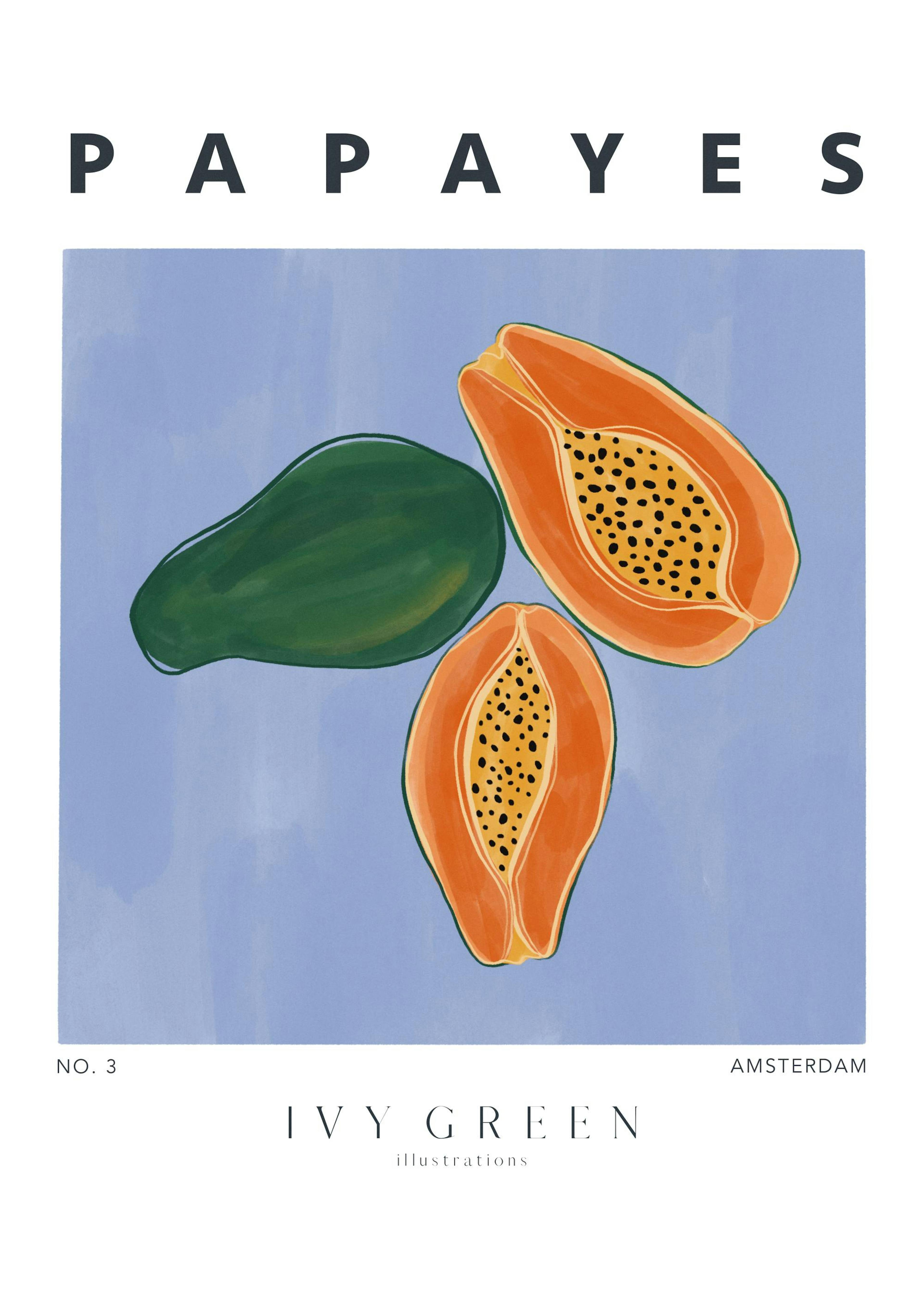 Ivy Green - Papayes Print 0