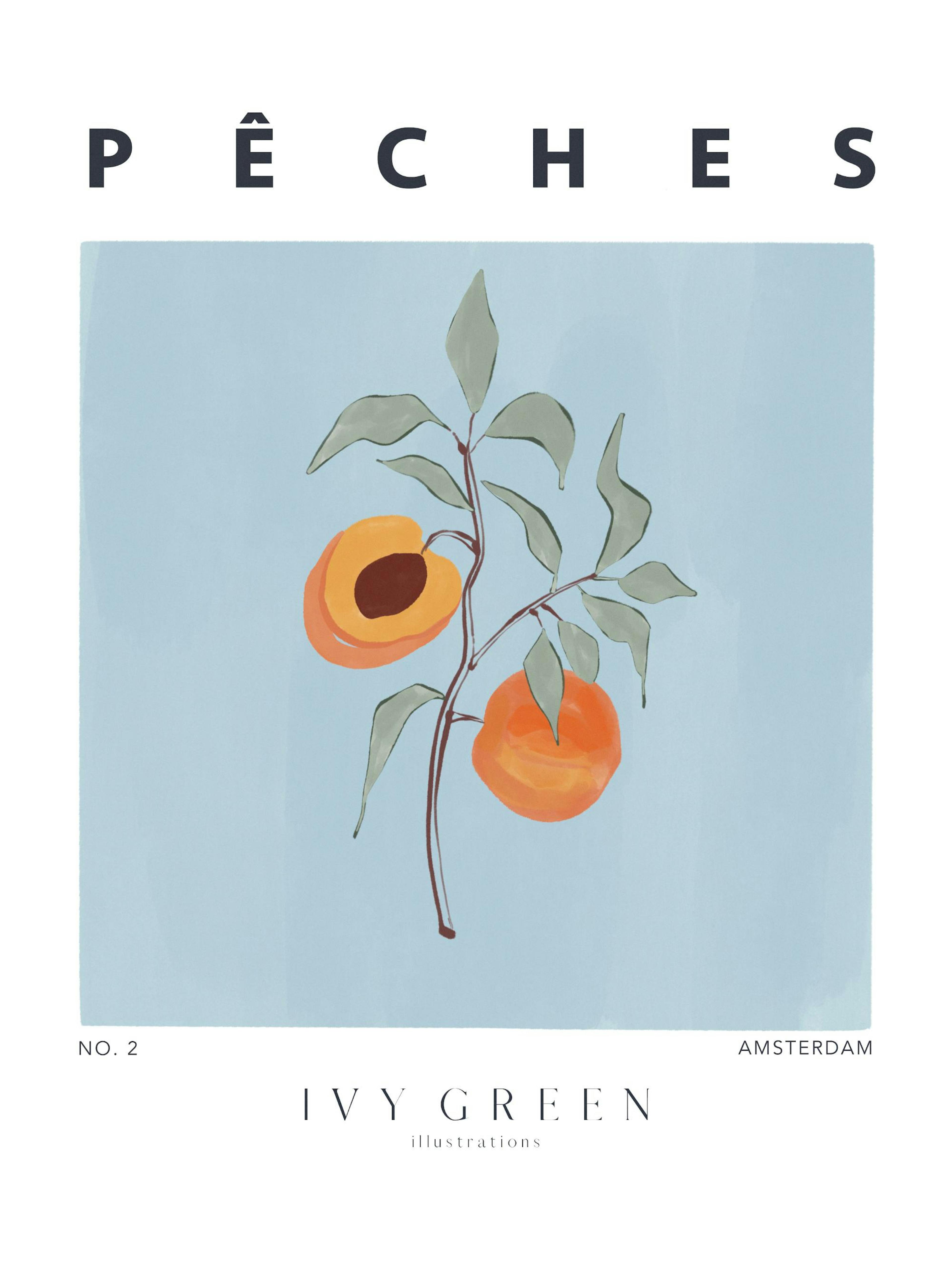 Ivy Green - Peches Print