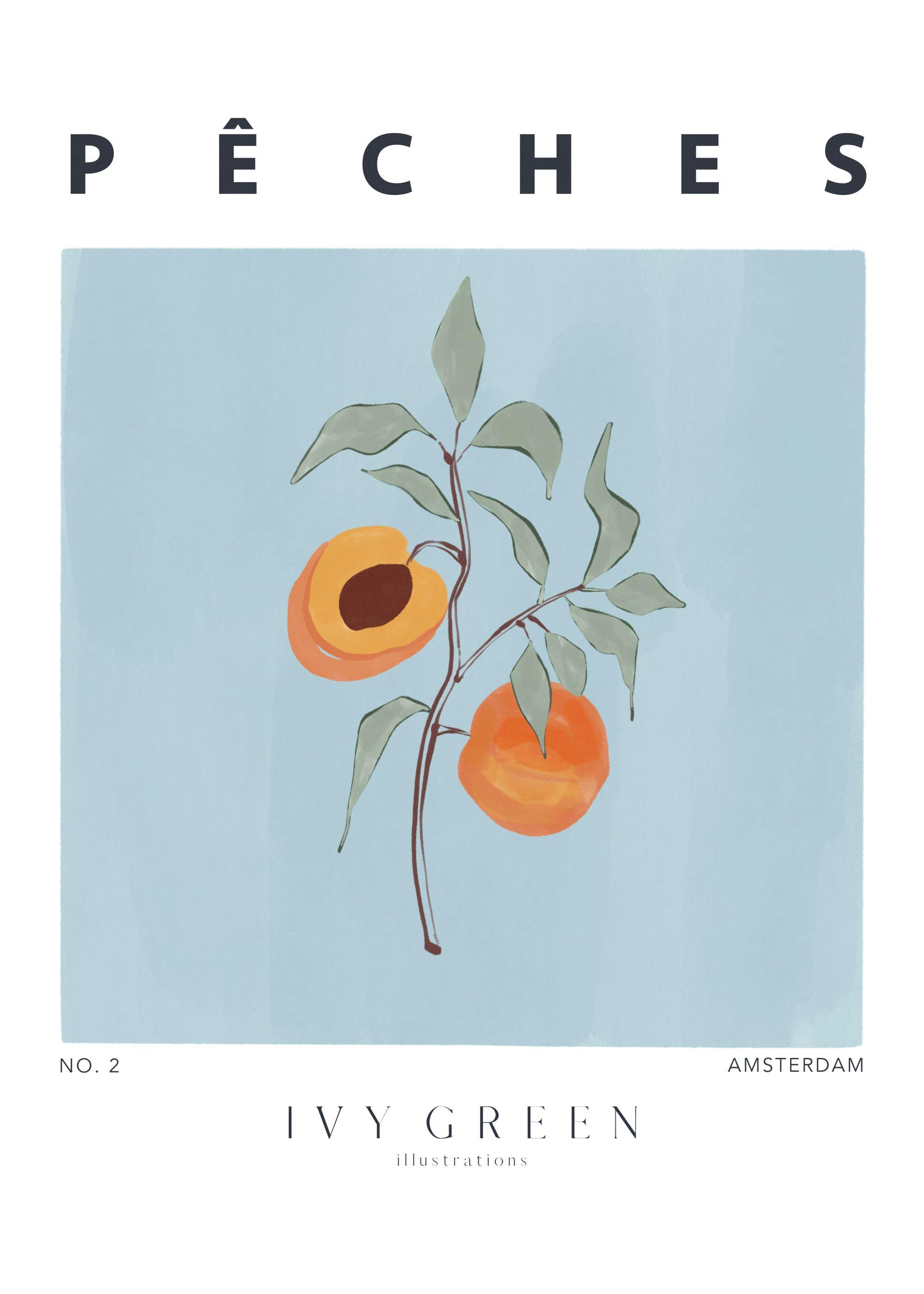 Ivy Green - Peches Print 0