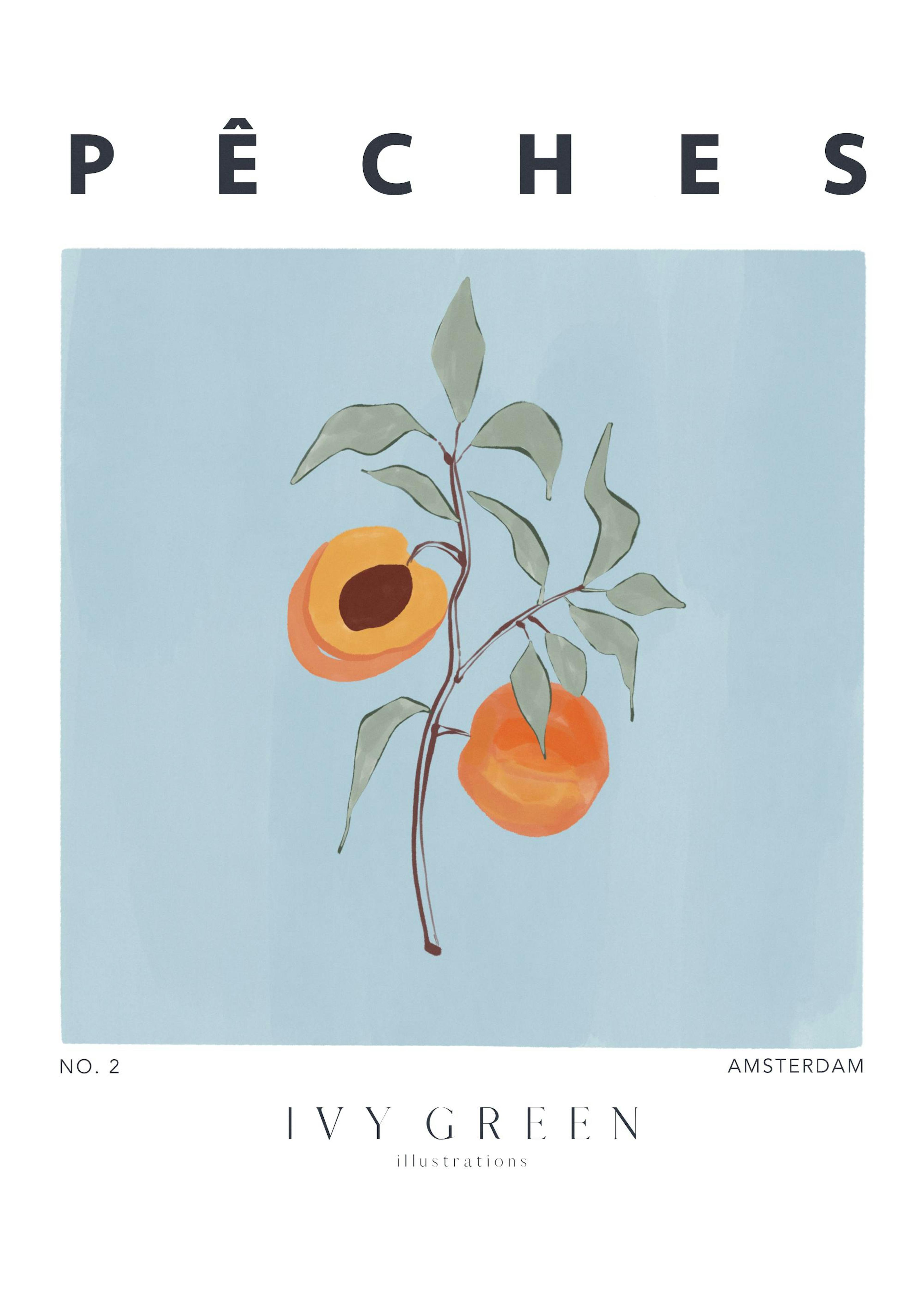 Ivy Green - Peches Print 0