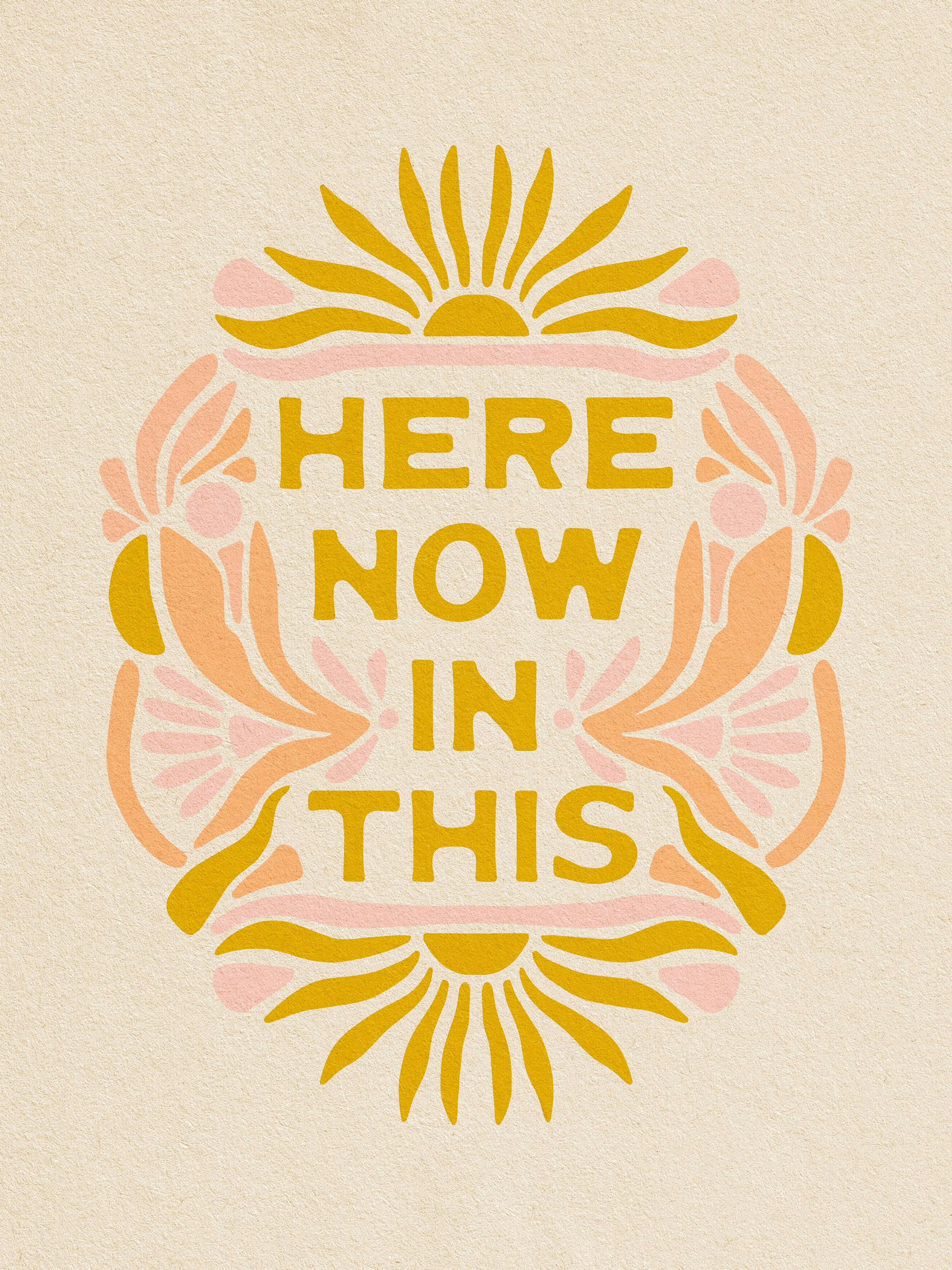 The SoulShine Co. - Here Now In This Poster