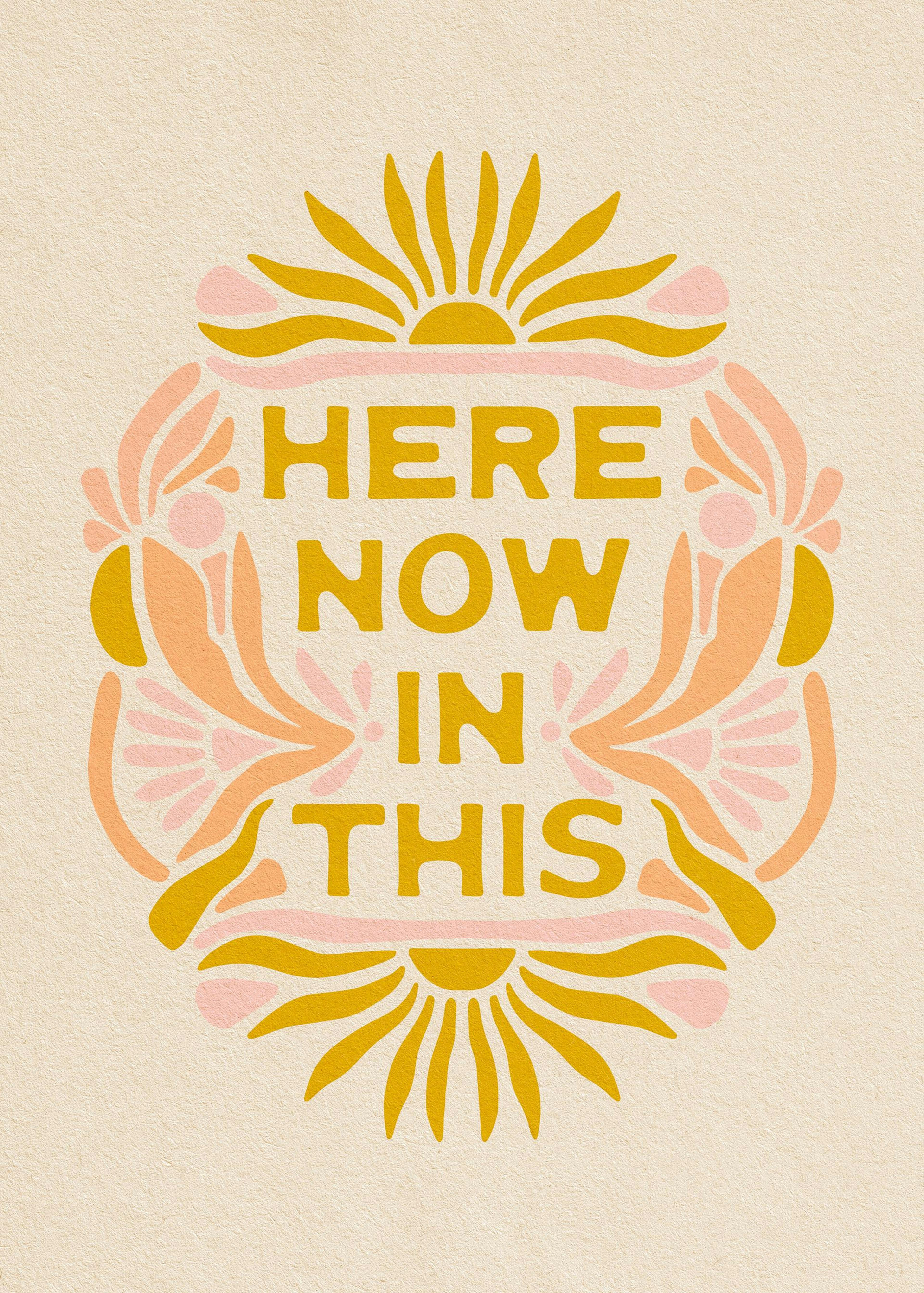 The SoulShine Co. - Here Now In This Print 0