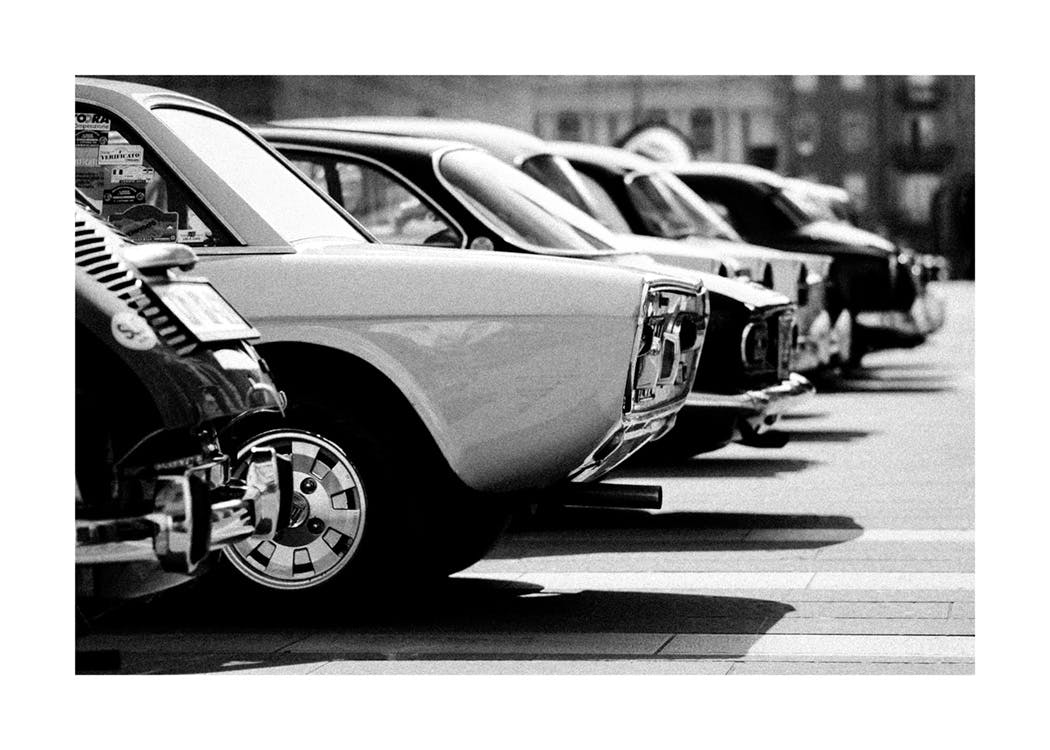 Vintage Cars Poster 0