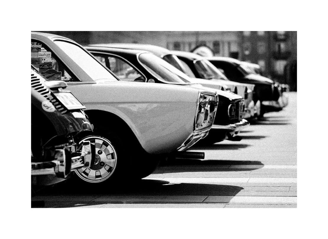 Prints - Vintage Cars Print (30x40 cm) - Black & white prints