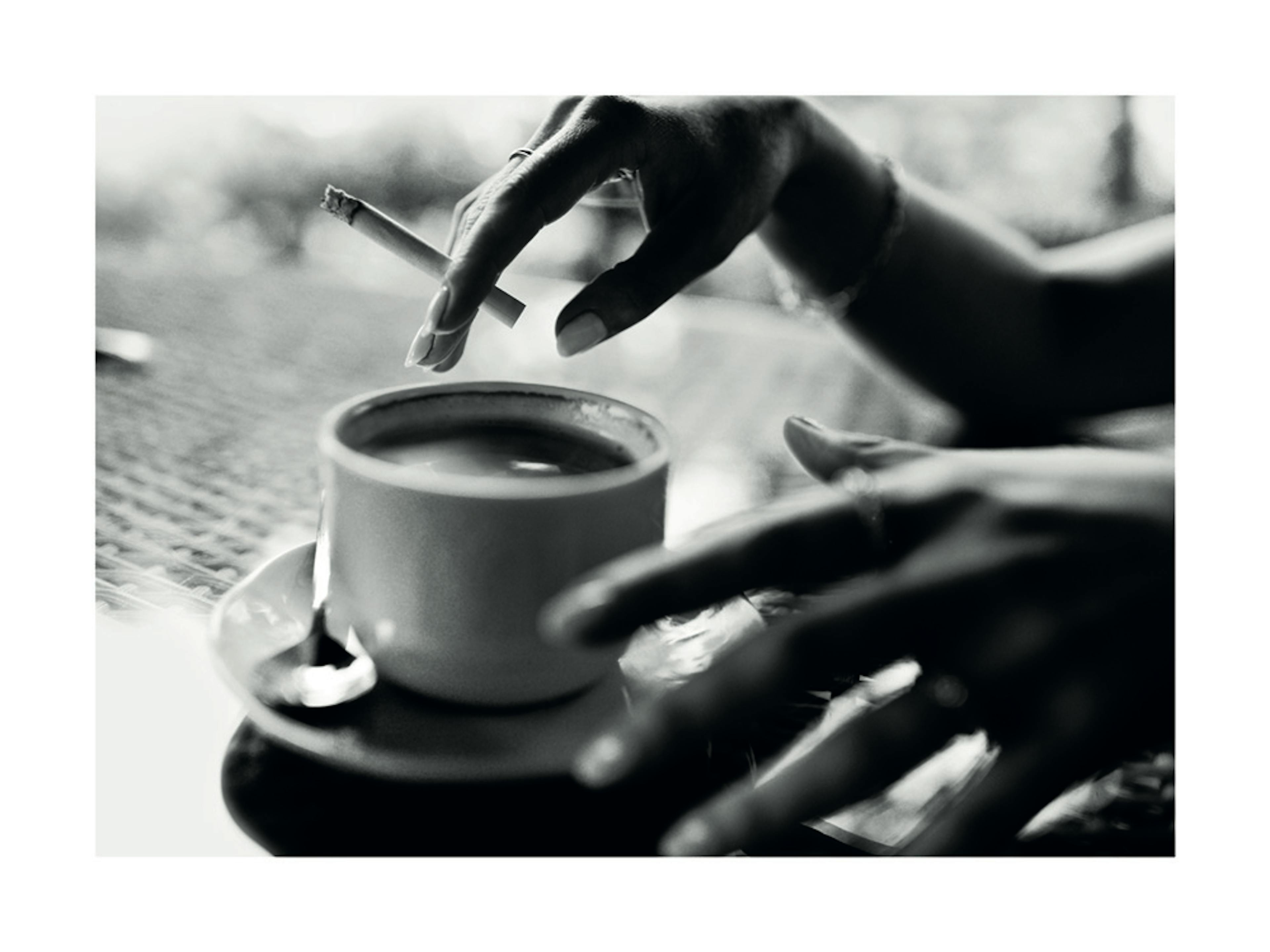 Coffee and Cigarette Print