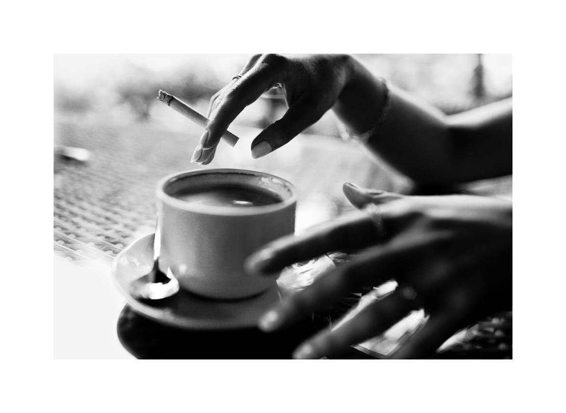 Coffee and Cigarette Print (30x40 cm)