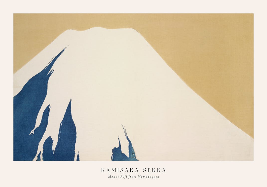 Kamisaka Sekka - Mount Fuji from Momoyogusa Print 0