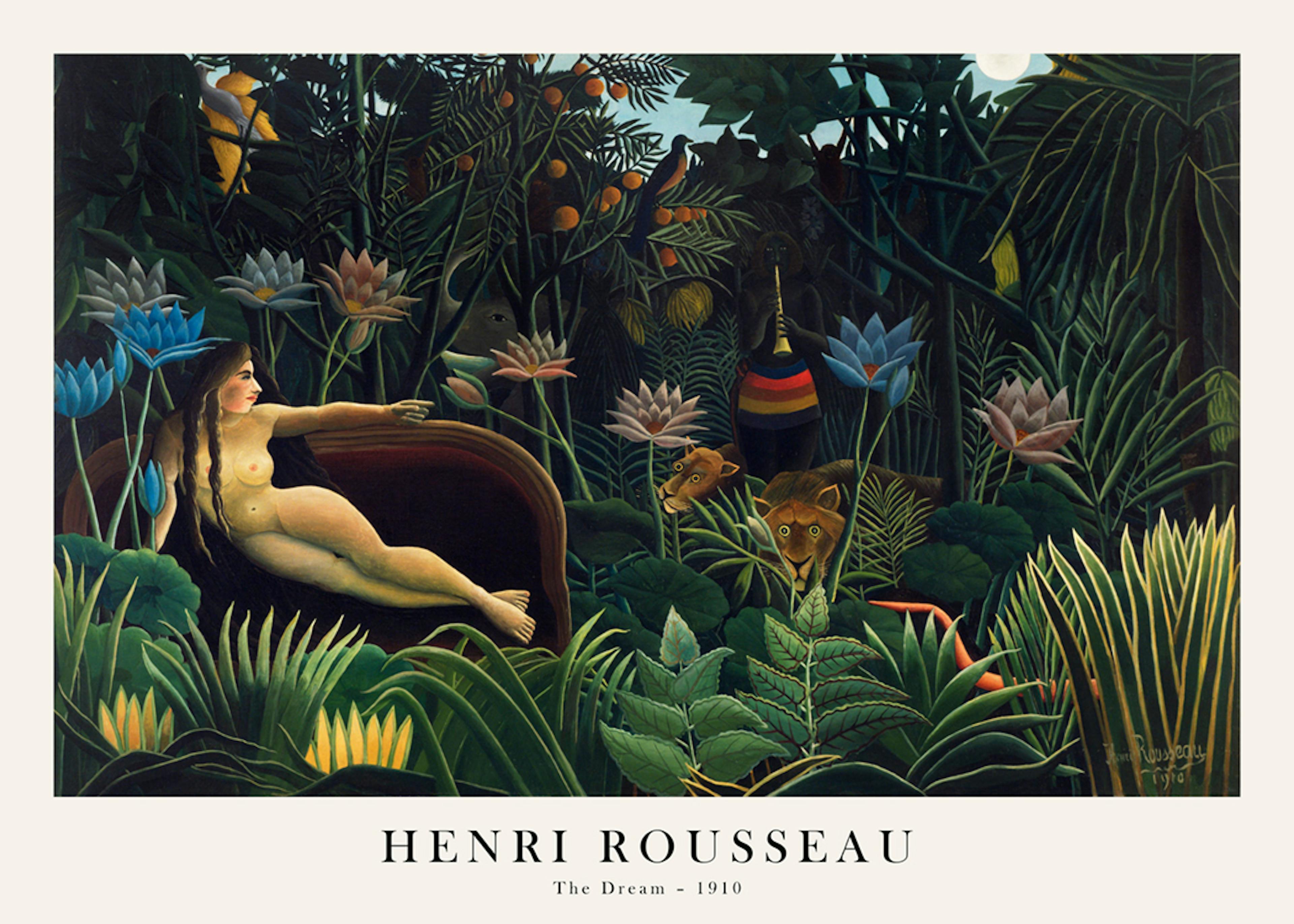 Rousseau - The Dream Poster