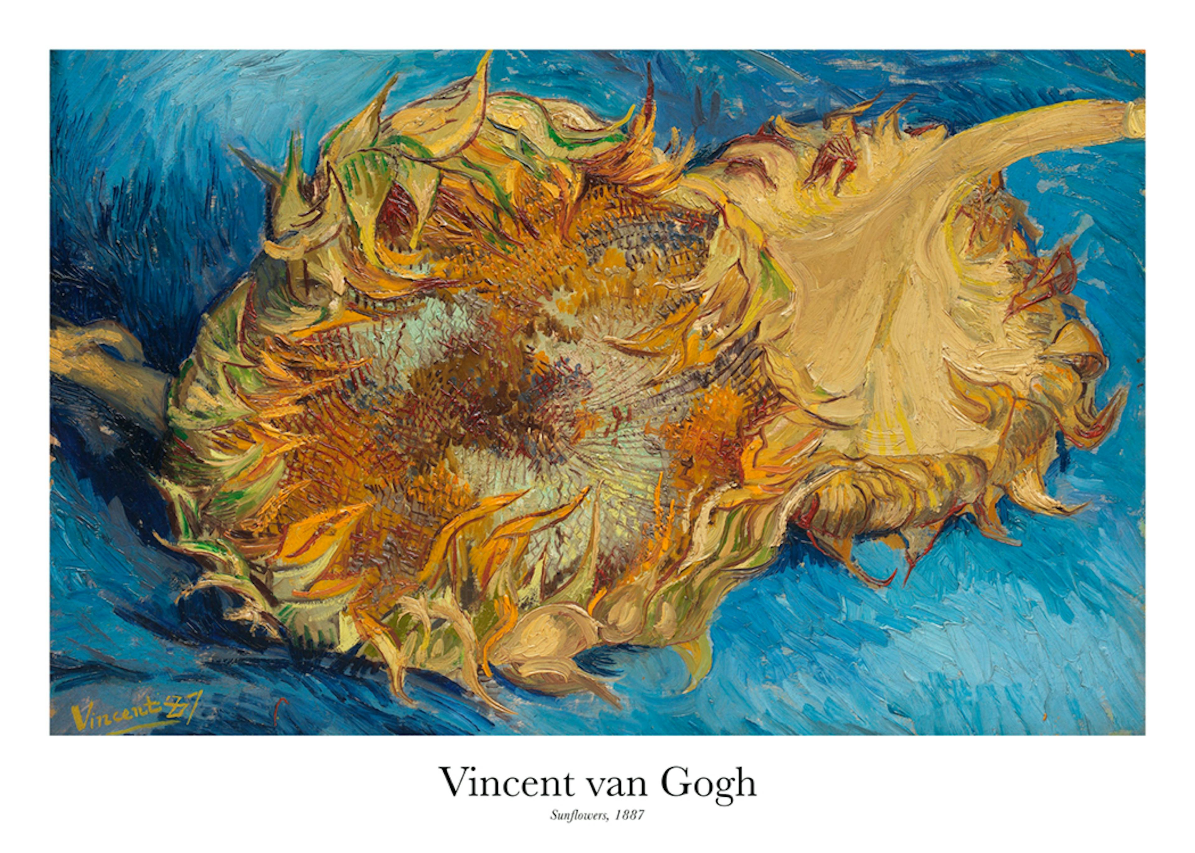 Van Gogh - Sunflowers Poster