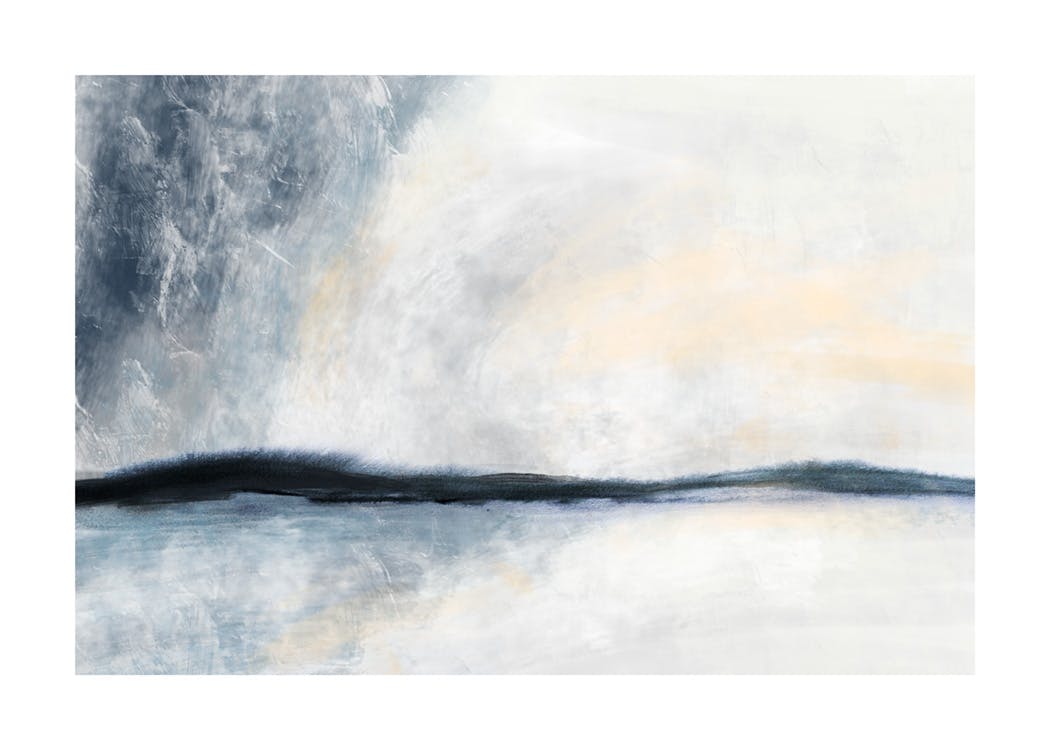 Textured Landscape No1 Poster 0